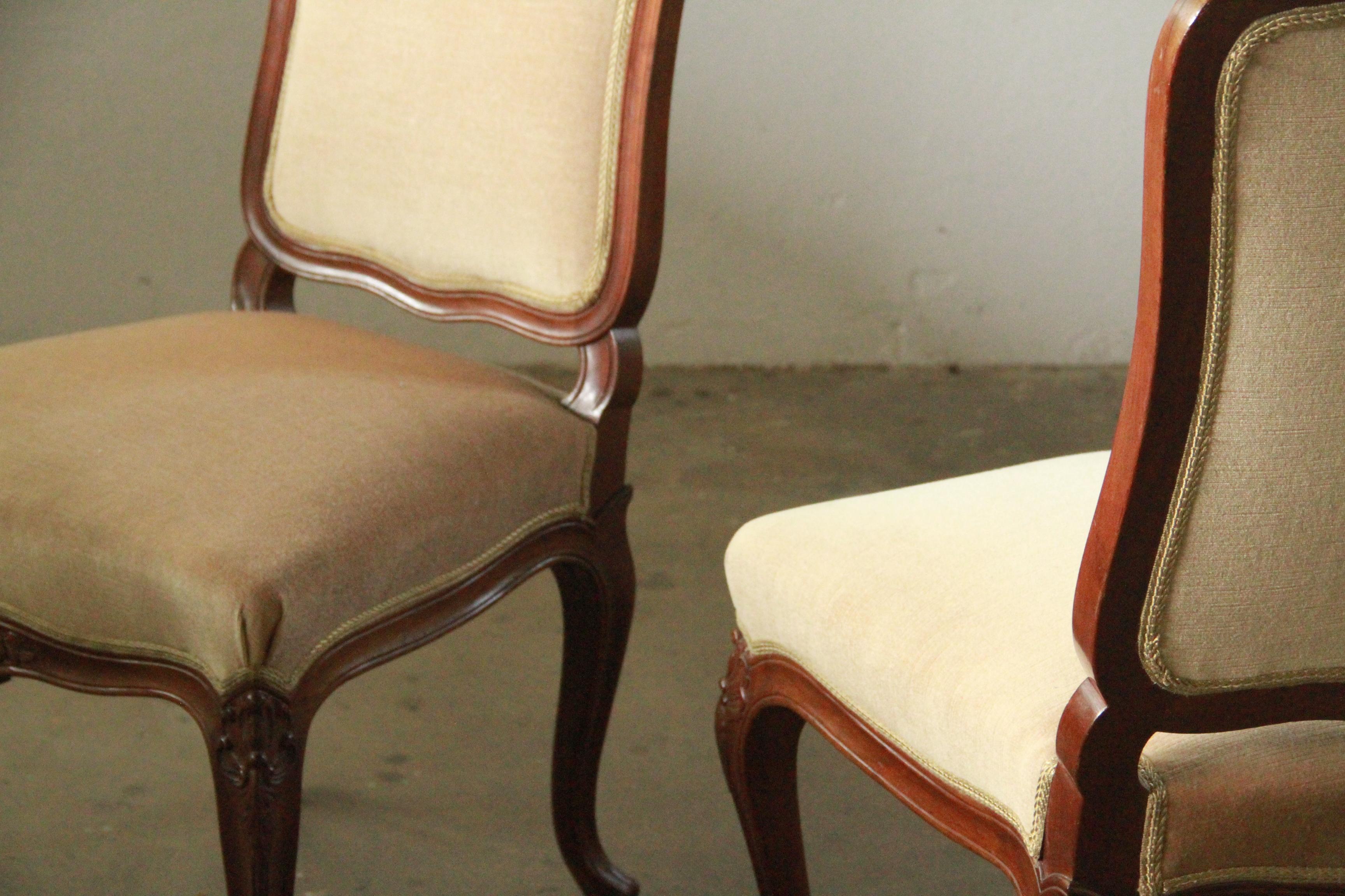 Antique Louis XV Chairs, French For Sale 10