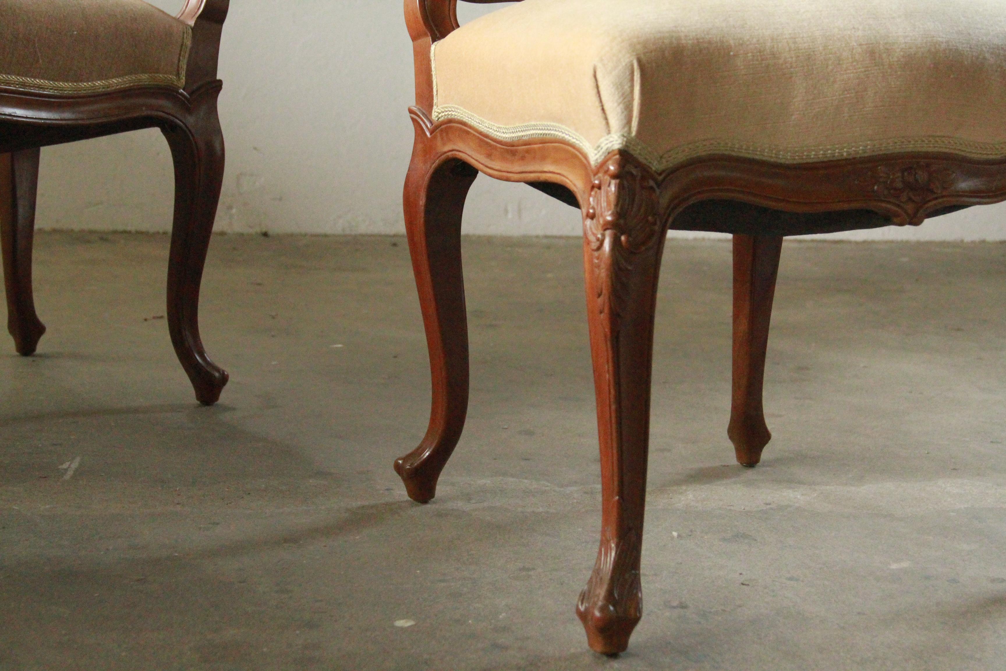 Antique Louis XV Chairs, French For Sale 2