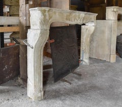 Antique Louis XV fireplace mantel 19th Century