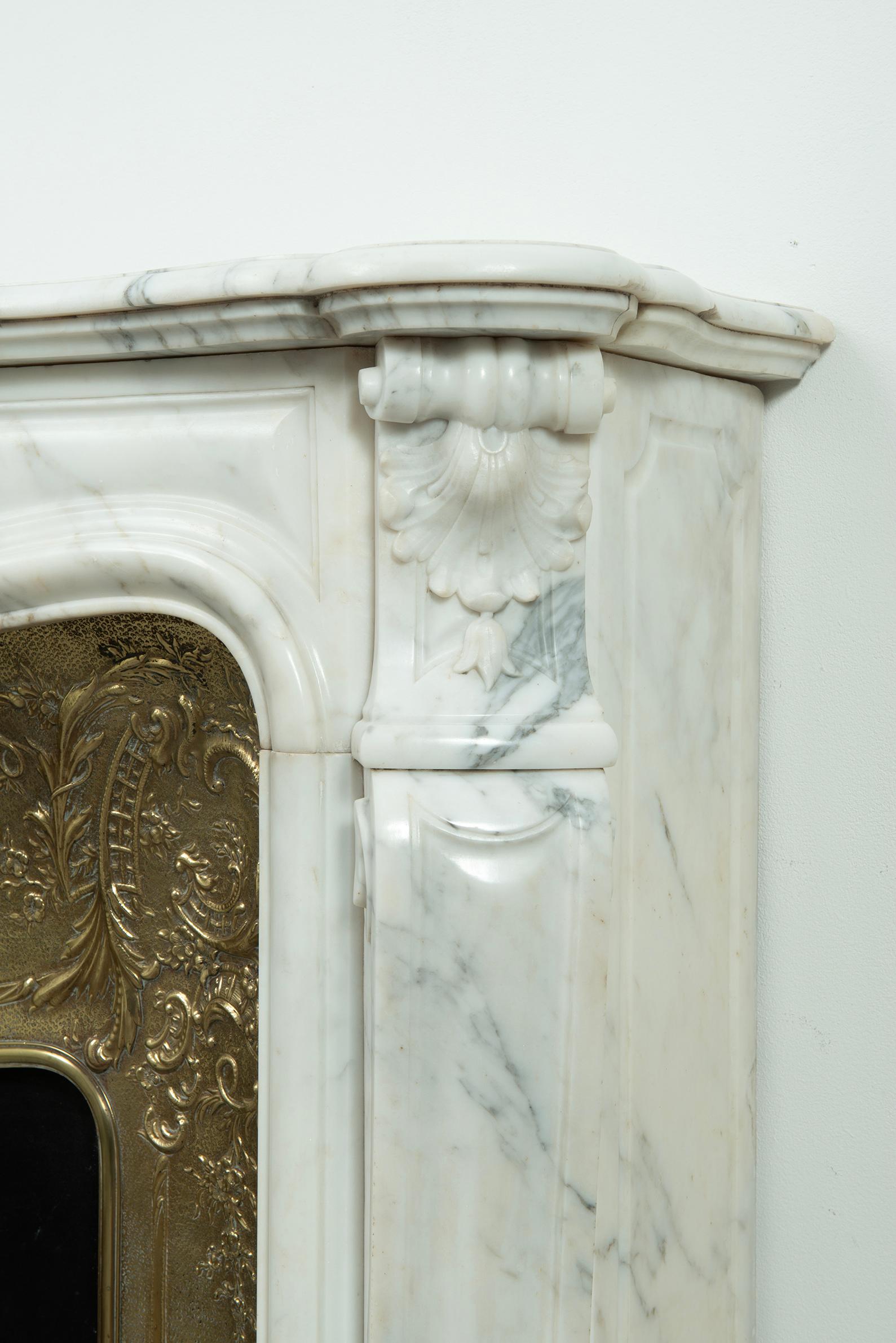 Antique Louis XV Fireplace Mantel For Sale 4