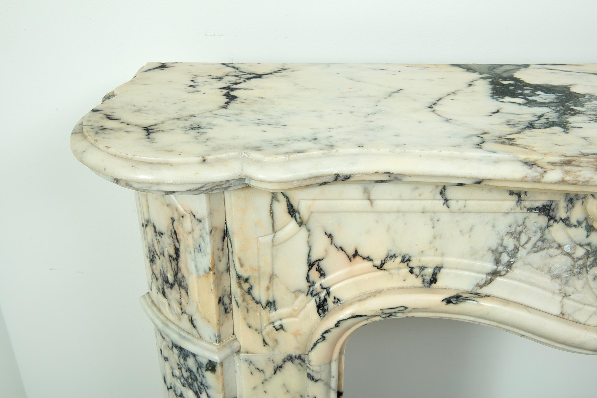 Antique Louis XV Fireplace Mantel For Sale 6