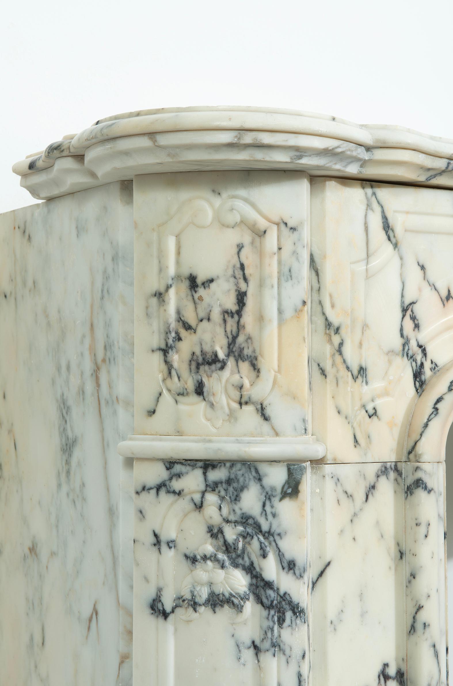 Antique Louis XV Fireplace Mantel For Sale 10