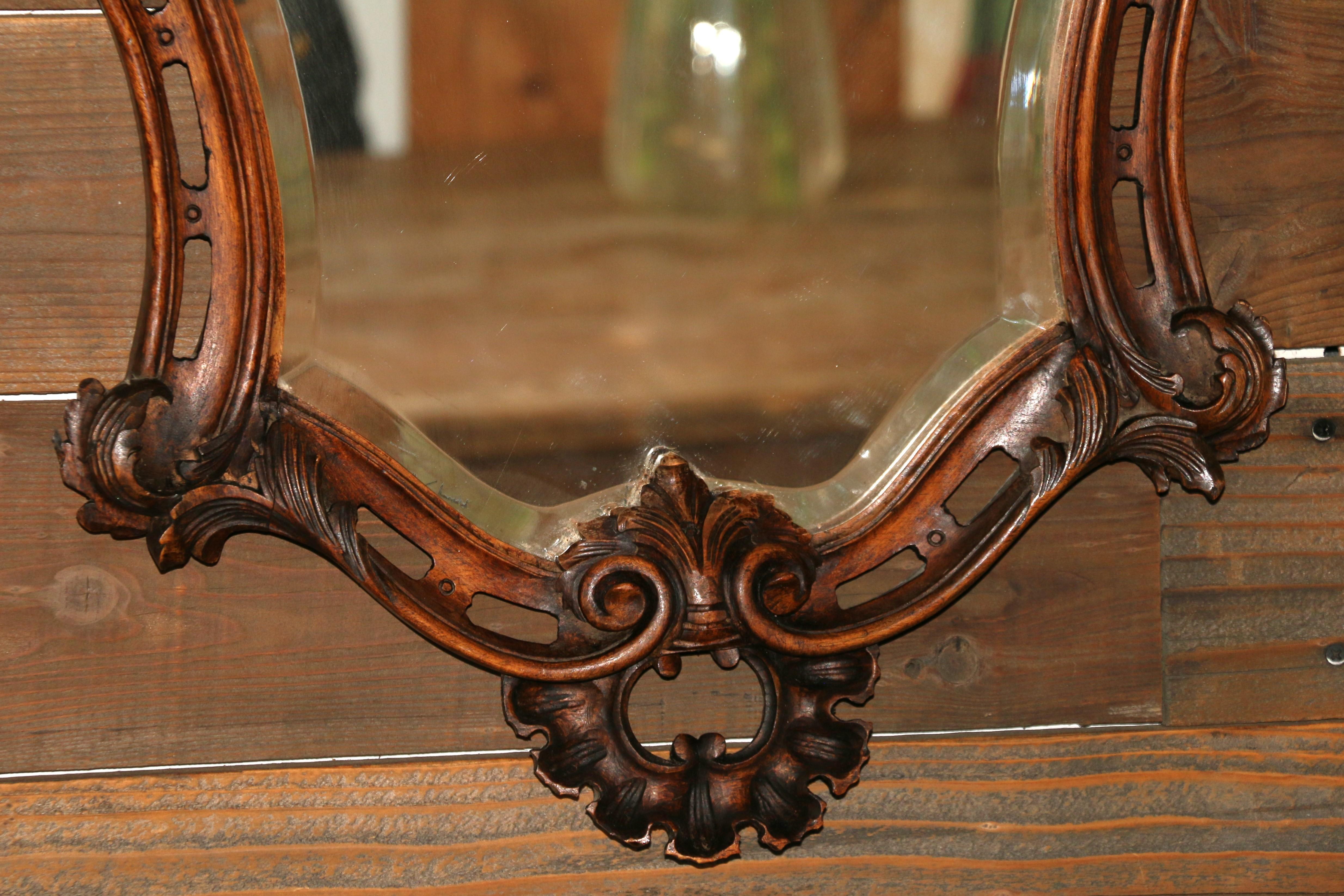 Antique Louis XV French Console Table With Mirror Set For Sale 1