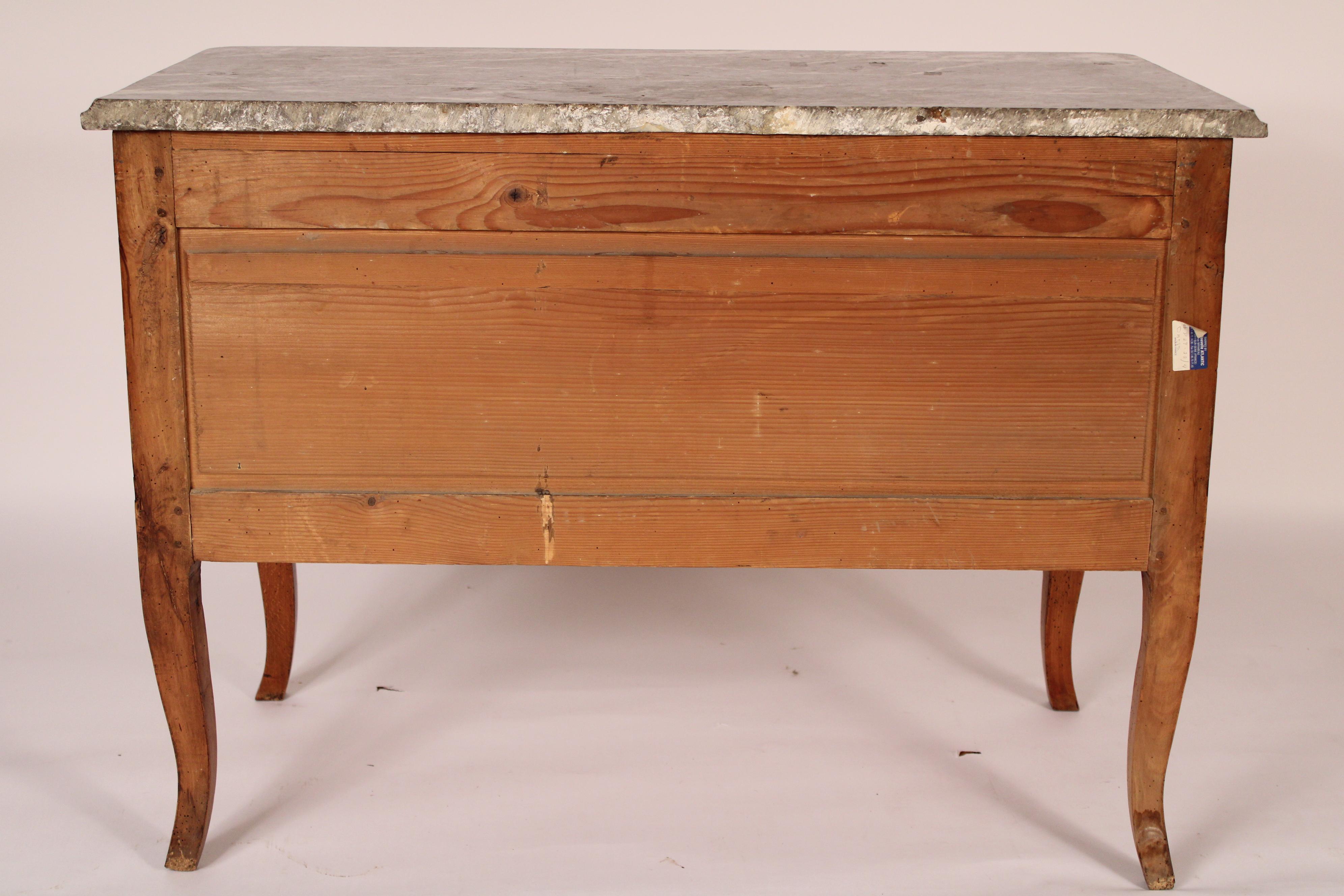 Antike Louis XV Provincial Stil Buche Holz Kommode im Angebot 7