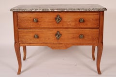 Antique Louis XV Provincial Style Beech wood Chest of Drawers