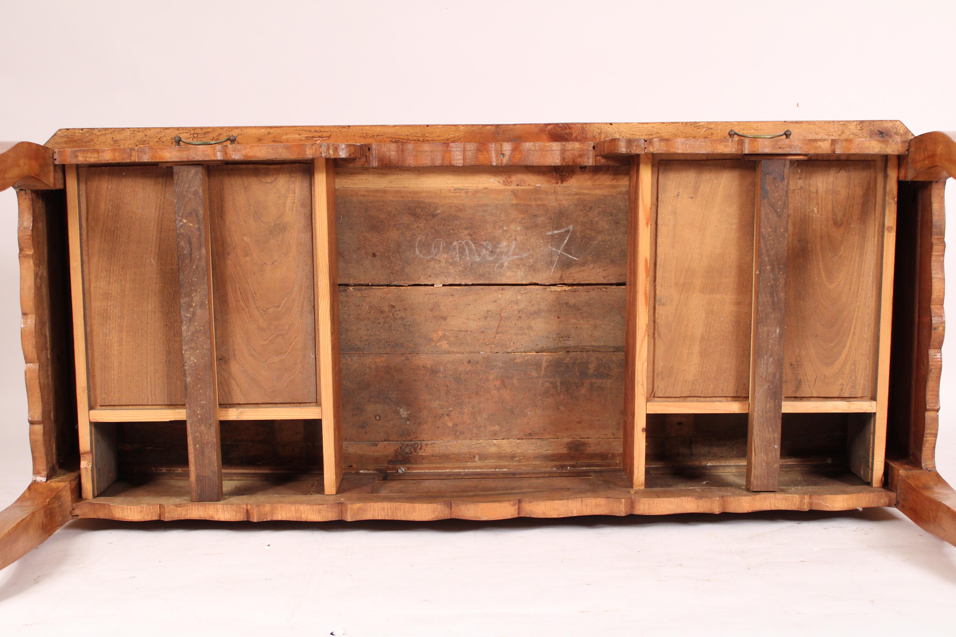 Antiker Louis XV Provinzial Stil Obst Wood Schreibtisch im Angebot 6