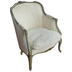 Antique Louis XV Style Bergère Chair