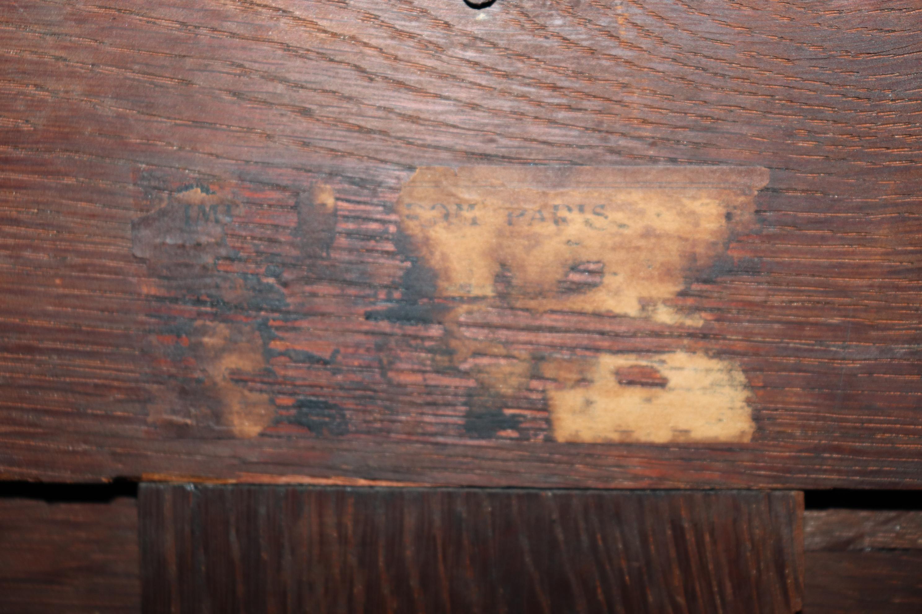Antica commode con piano in marmo montata in bronzo in stile Luigi XV in vendita 10