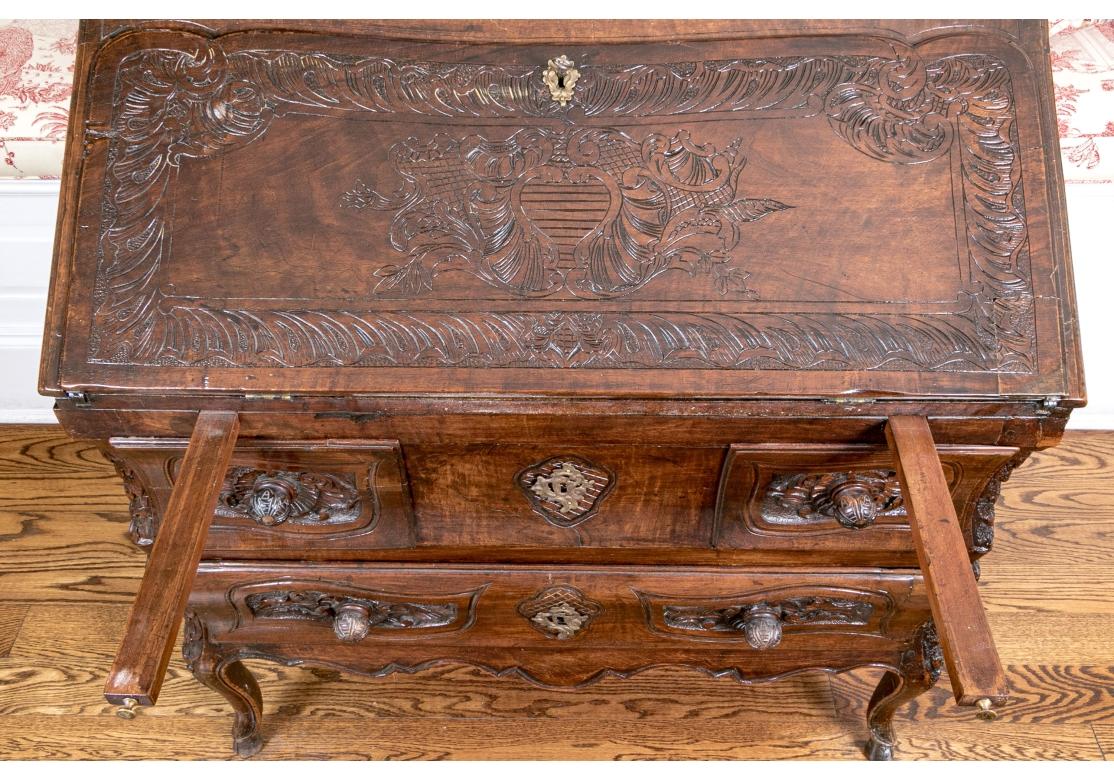 Antica scrivania in stile Luigi XV in Oak in vendita 6