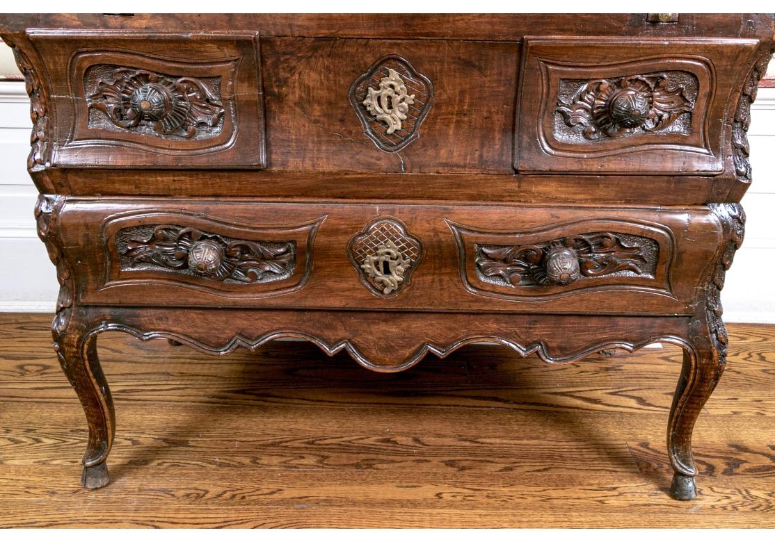 Antica scrivania in stile Luigi XV in Oak in vendita 7