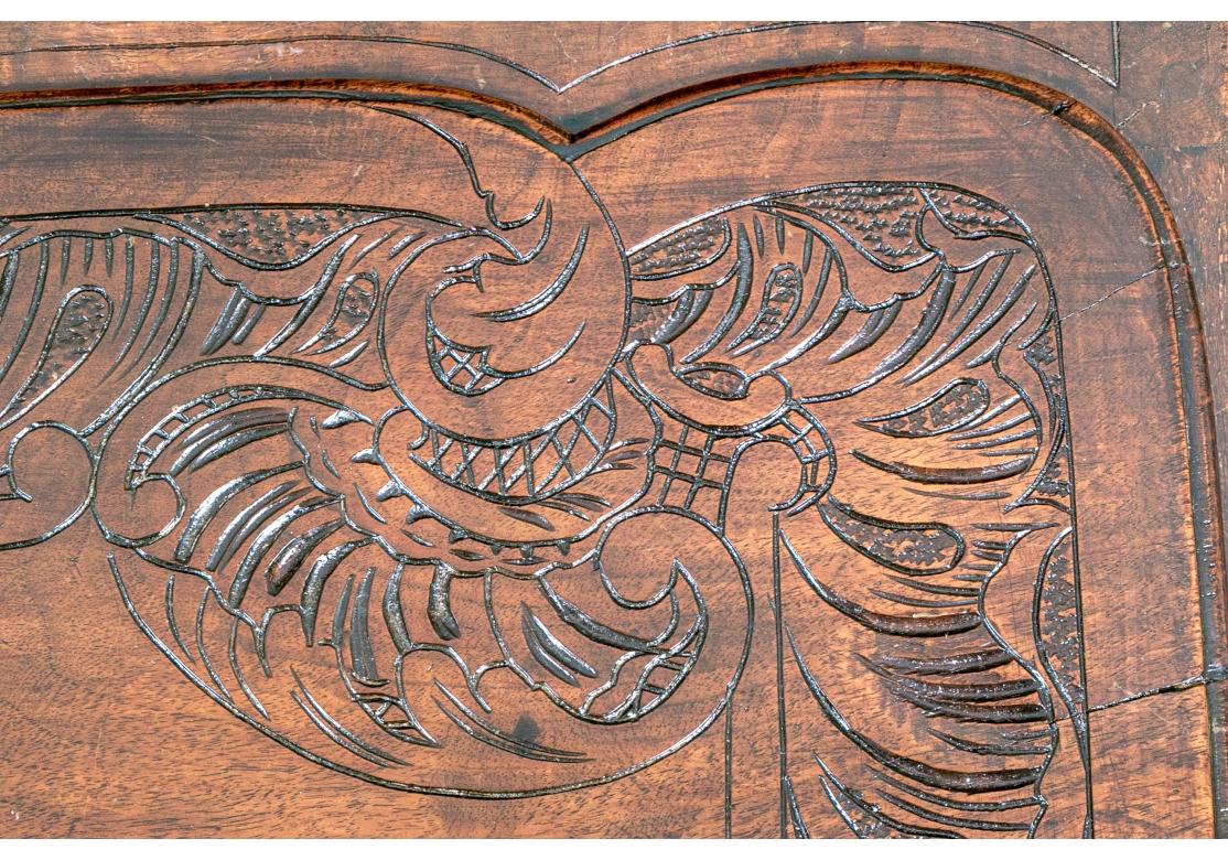XIX secolo Antica scrivania in stile Luigi XV in Oak in vendita