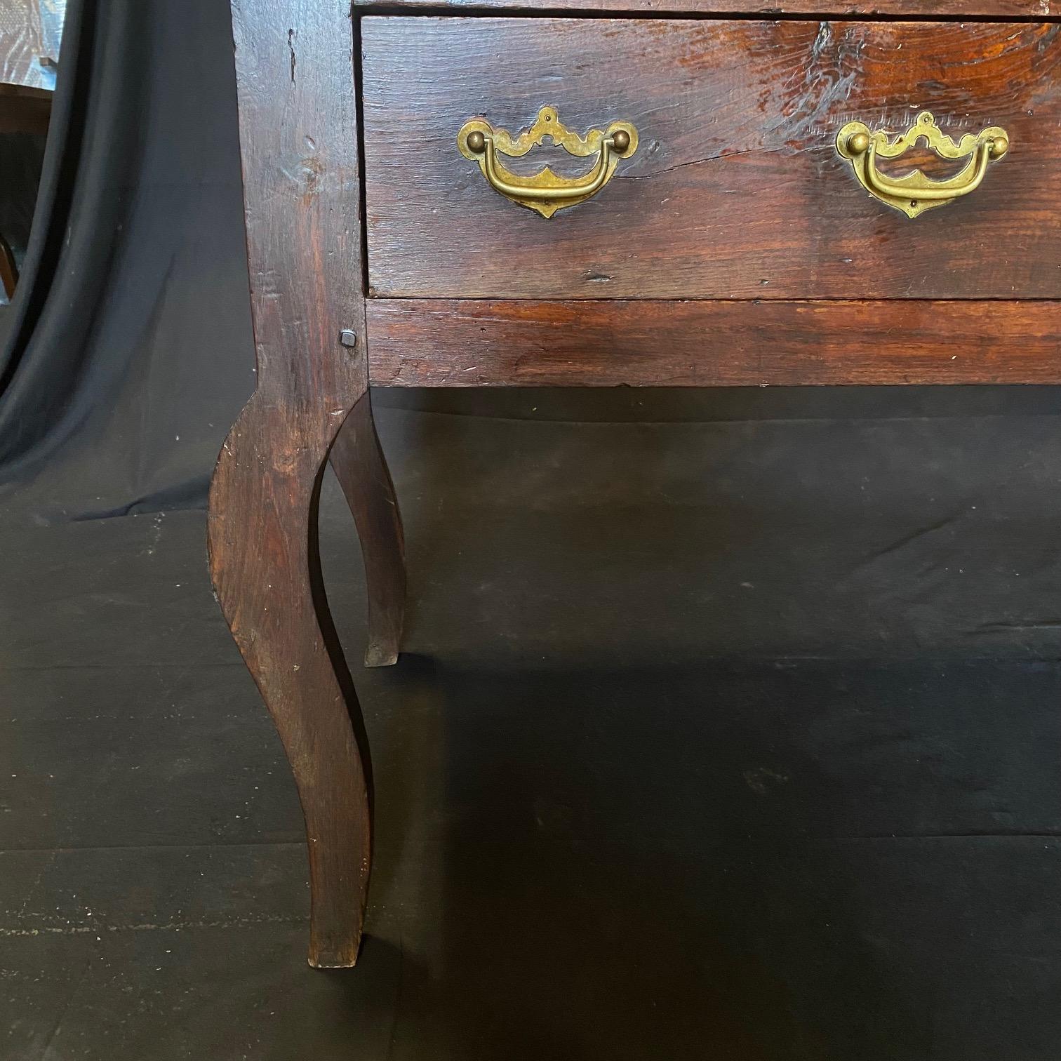 Antique Louis XV Style Provincial Console Table Sideboard Buffet 9