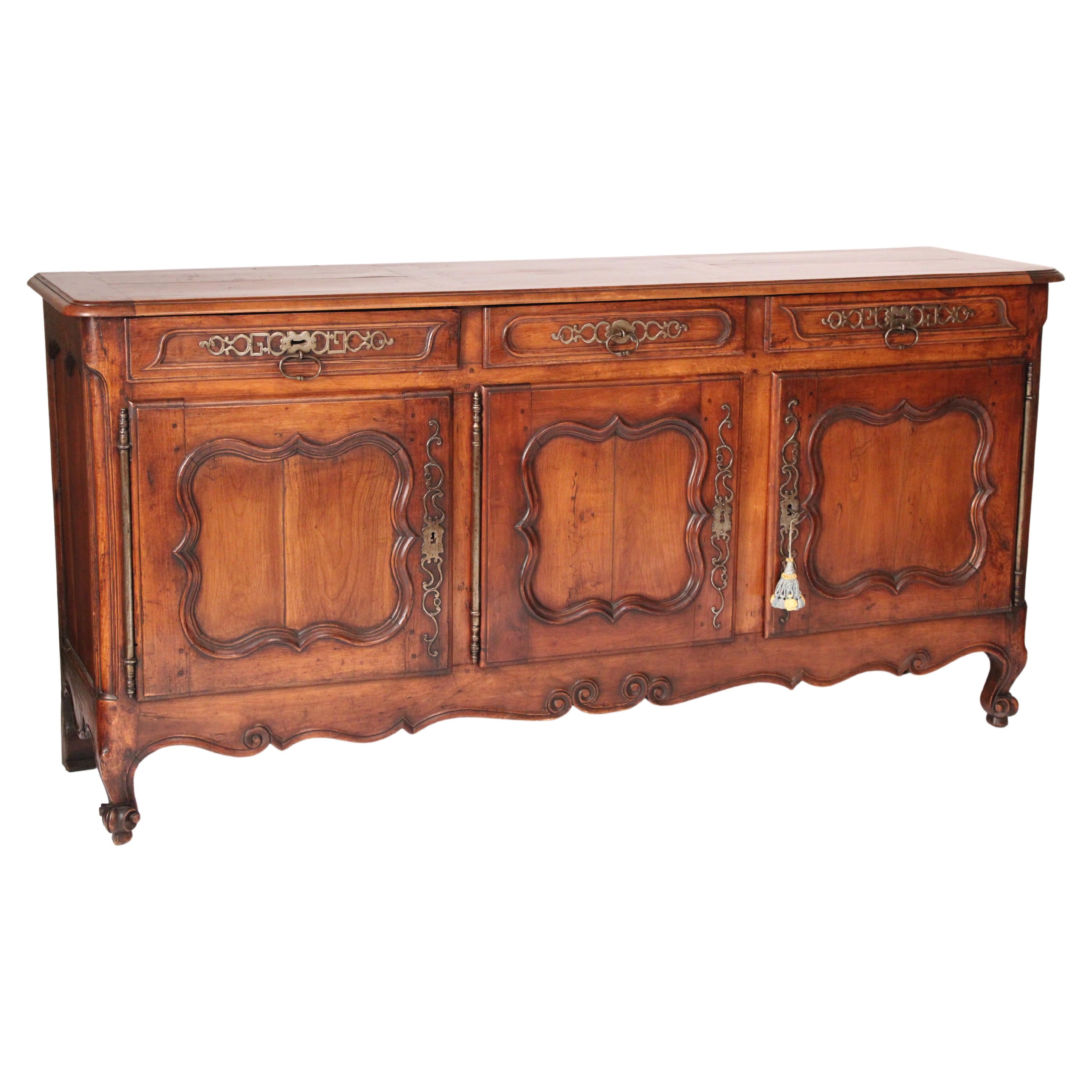 Antique Louis XV Style Provincial Enfilade For Sale