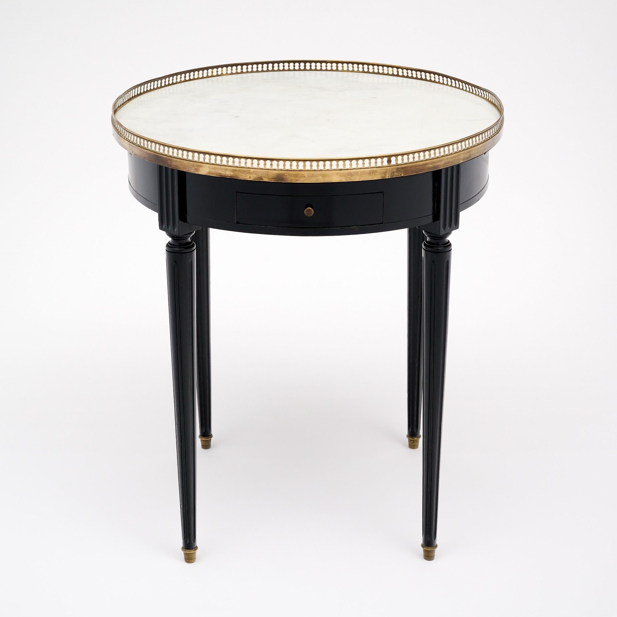 Antiker Louis XVI Bouillotte Tisch im Zustand „Gut“ im Angebot in Austin, TX