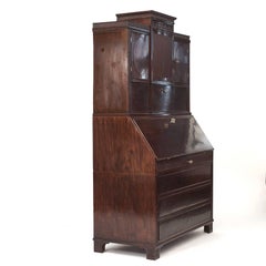 Louis XVI Mahogany  Bureau / Secretaire, Copenhagen Approx. 1780