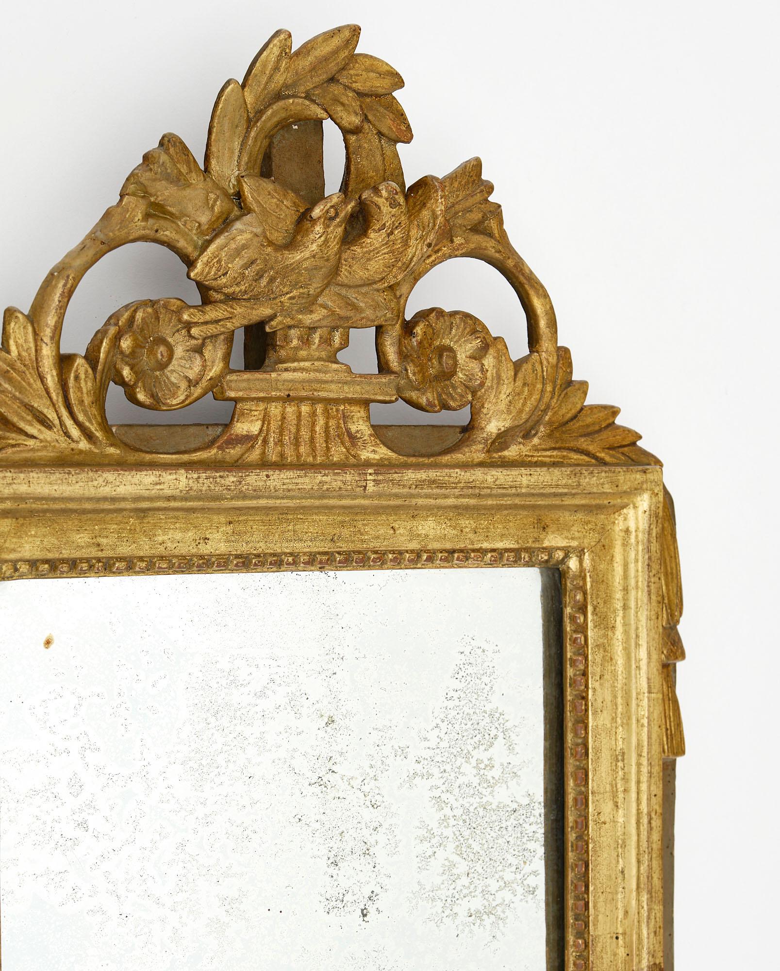 Miroir français ancien Louis XVI Bon état - En vente à Austin, TX
