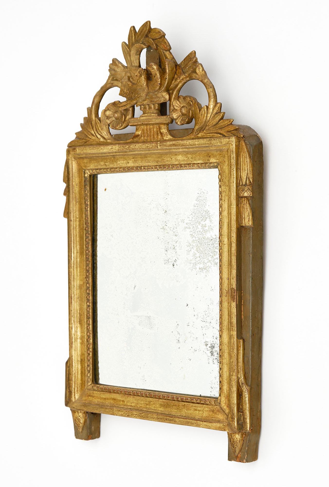 Antique Louis XVI French Mirror For Sale 4