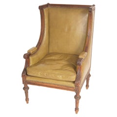 Antique Louis XVI Style Bergere