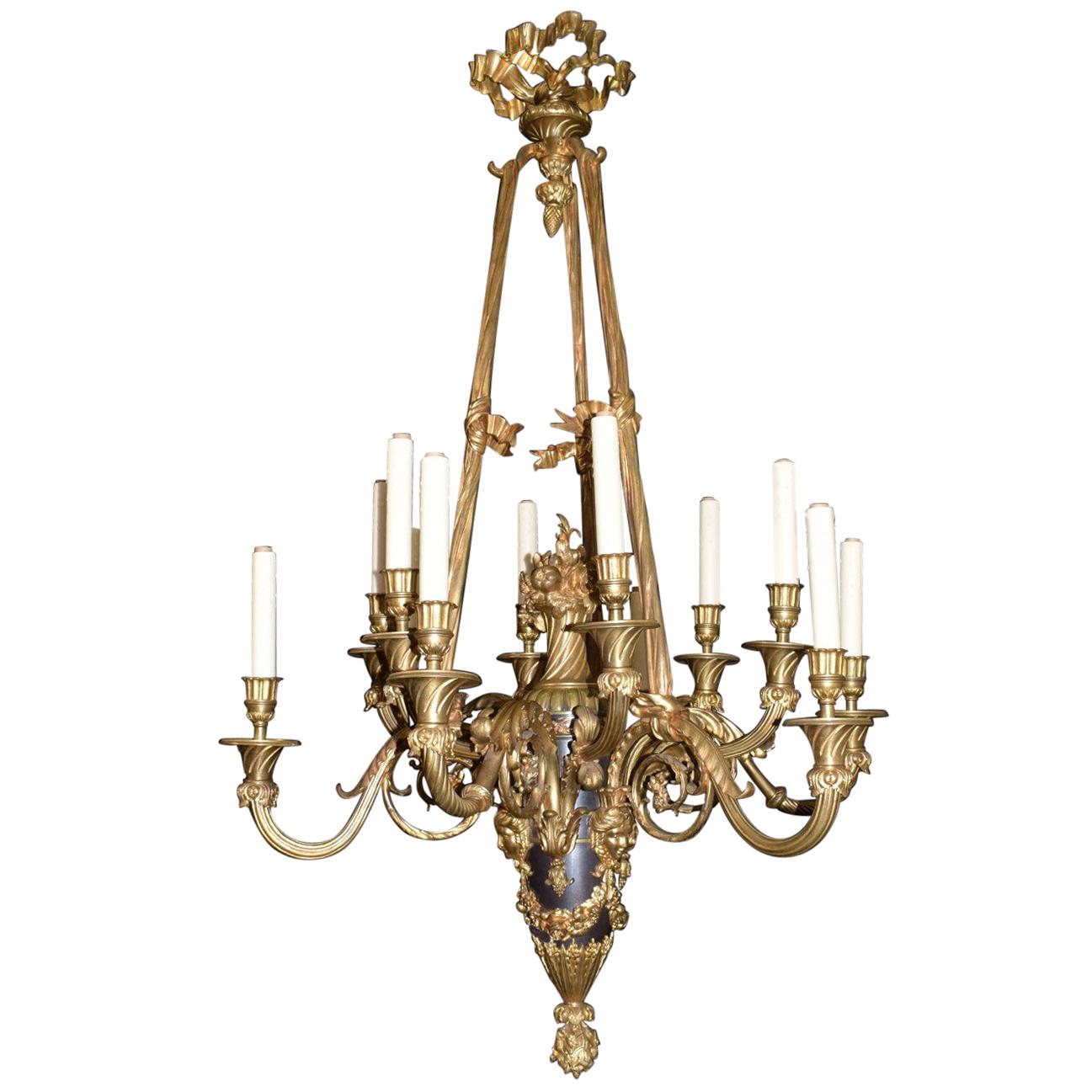 Antico lampadario in stile Luigi XVI