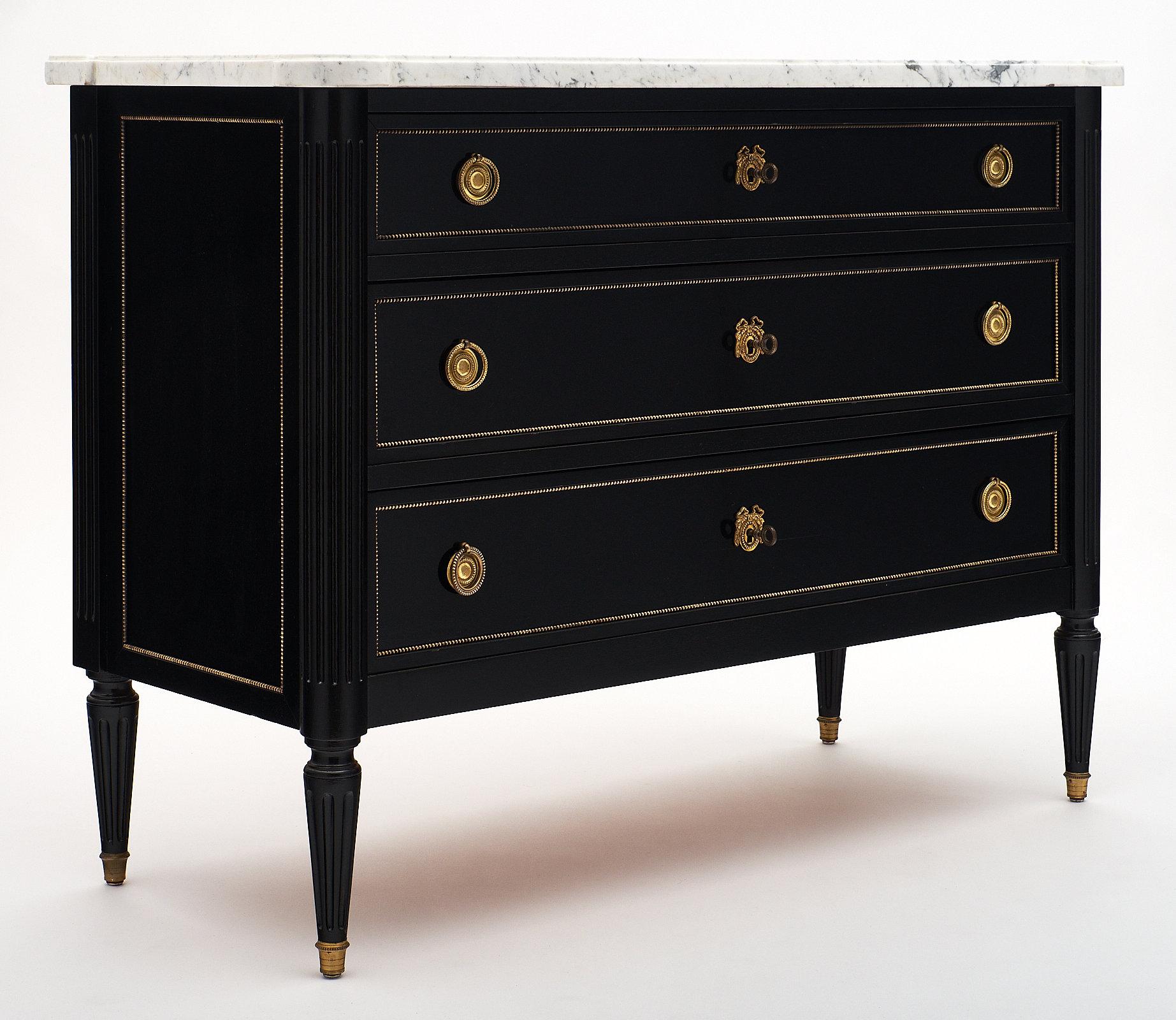 French Antique Louis XVI Style Chest of Drawers