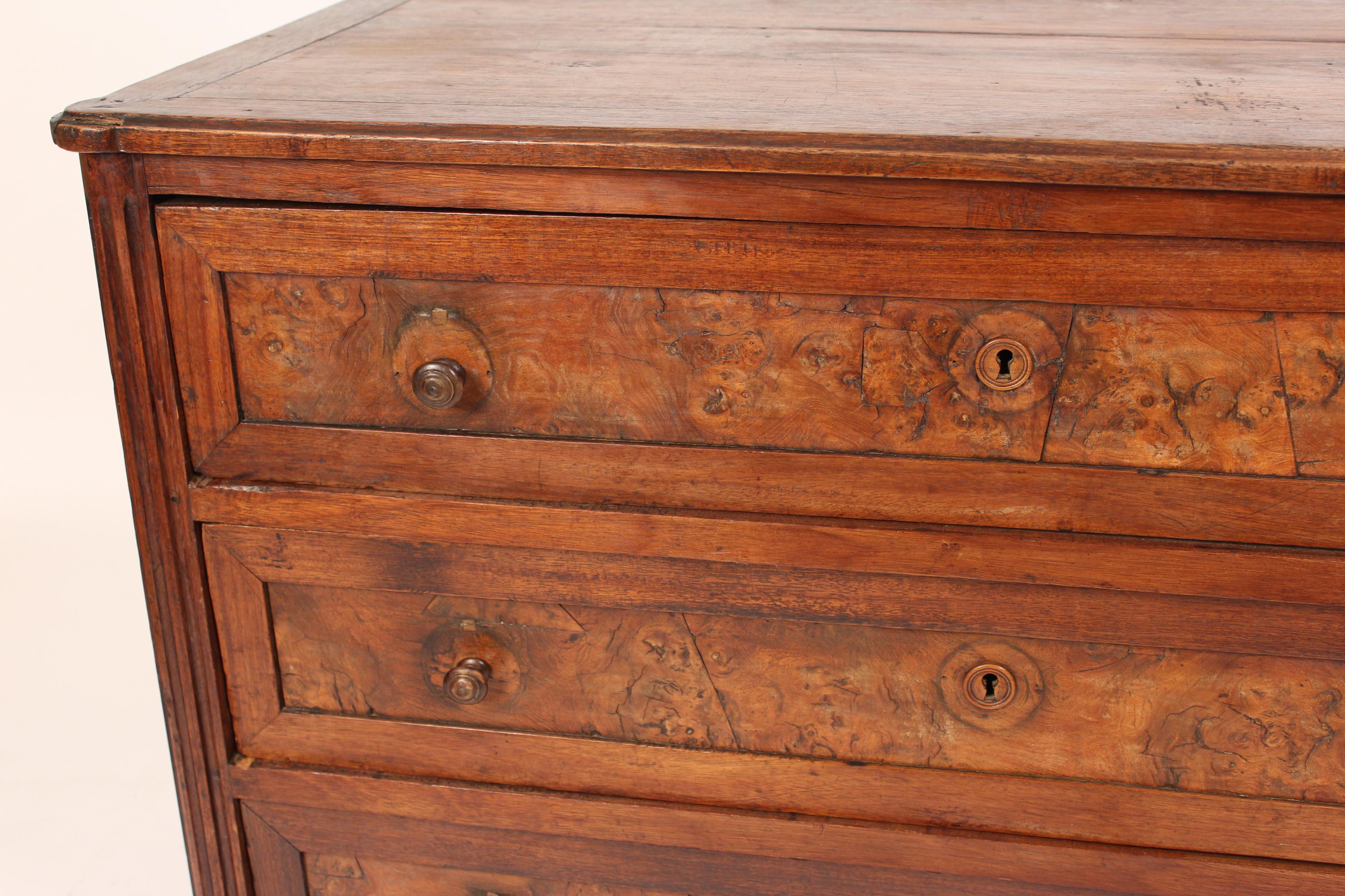 19th Century Antique Louis XVI Style Chest of Drawers For Sale