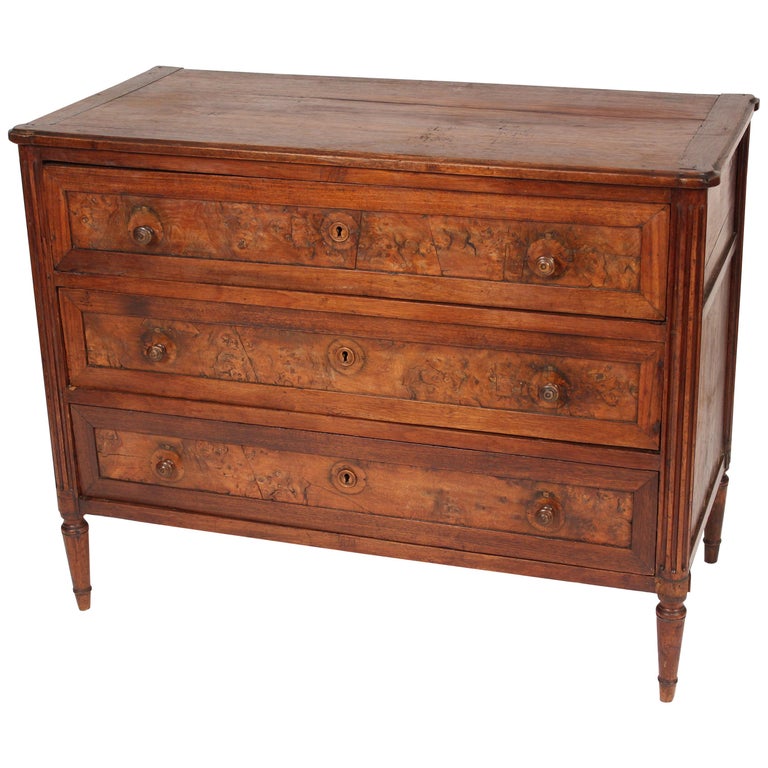 Antique Louis XVI Style Chest of Drawers For Sale
