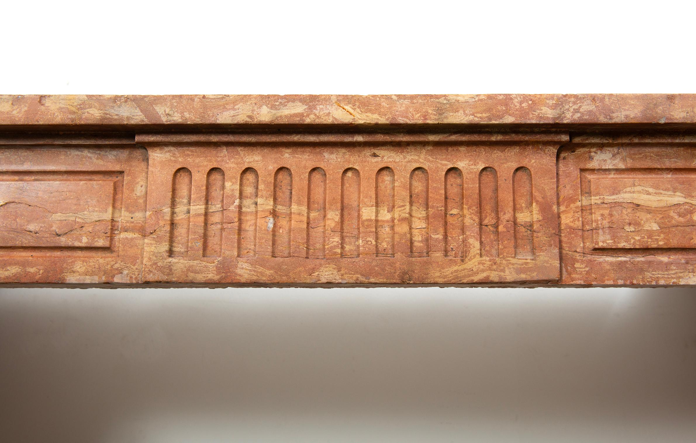 Antique Louis XVI-style Fireplace Mantel For Sale 11
