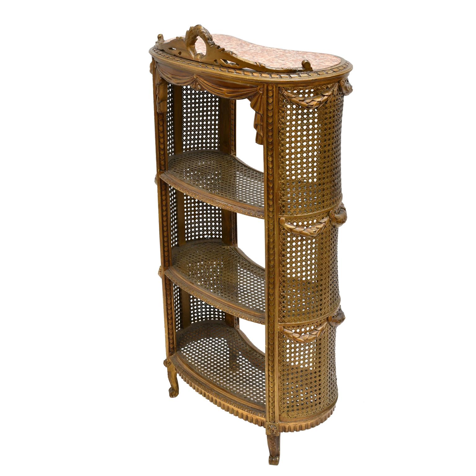french open shelves whatnots