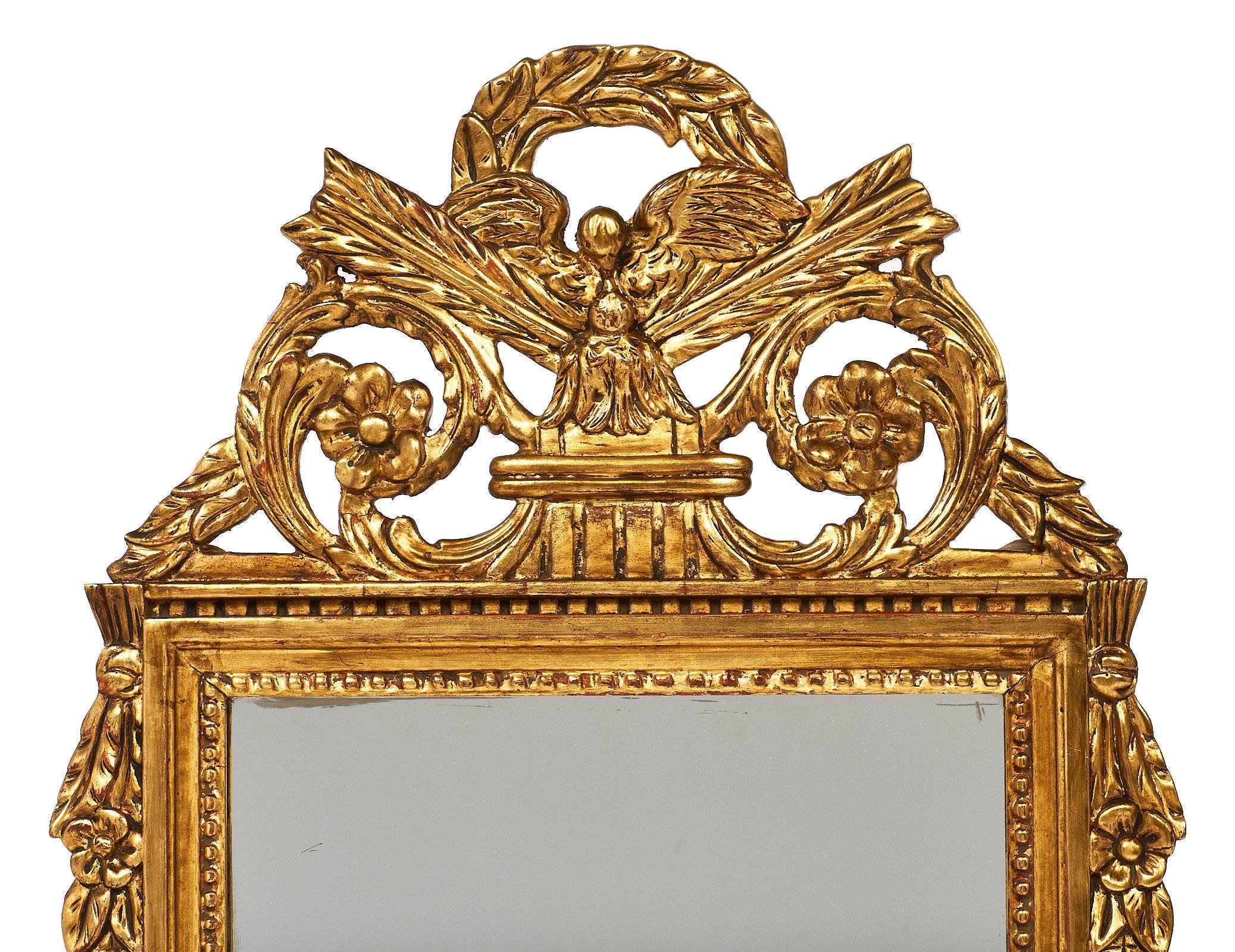 French Antique Louis XVI Style Mirror