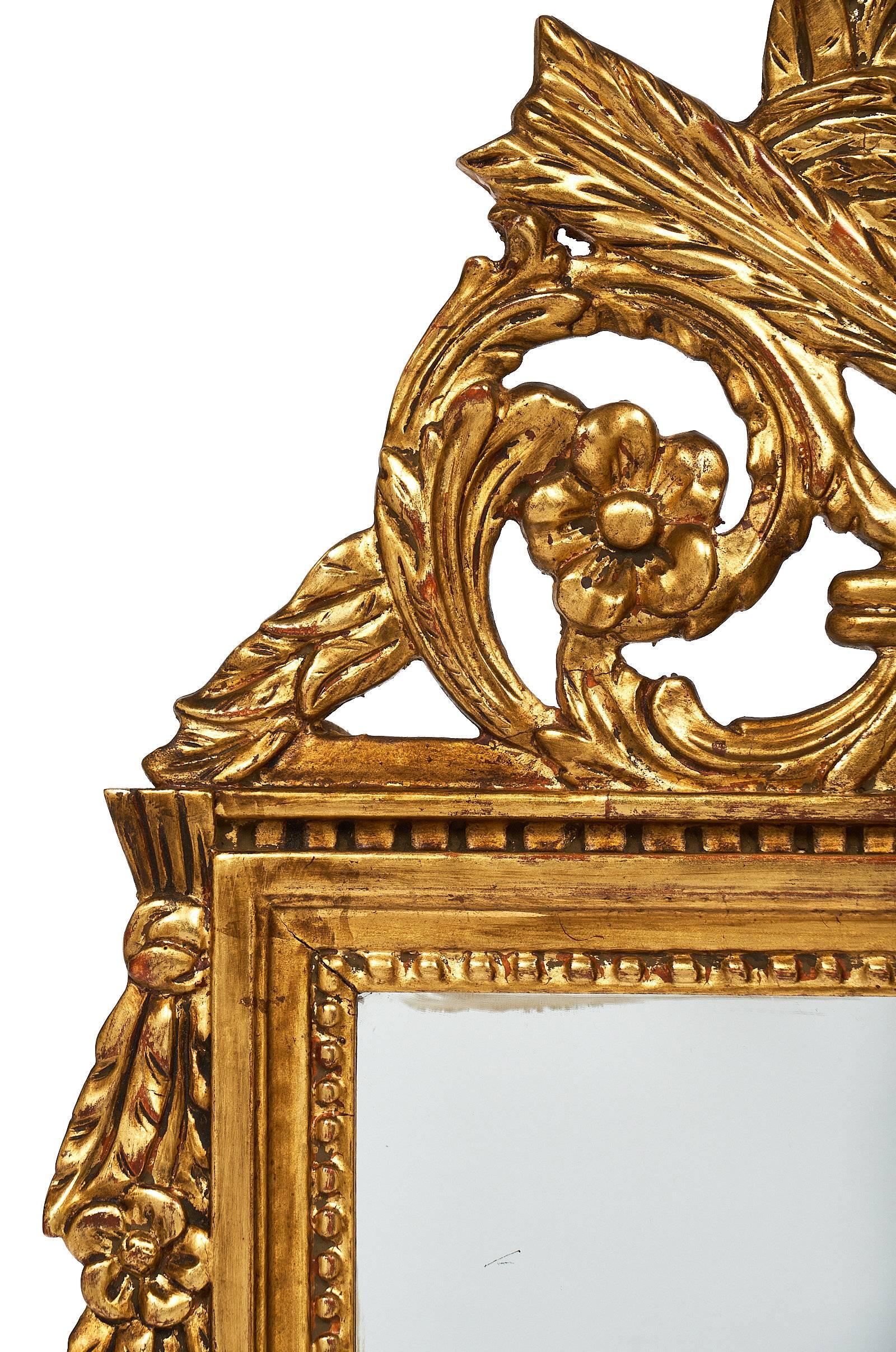 Late 19th Century Antique Louis XVI Style Mirror