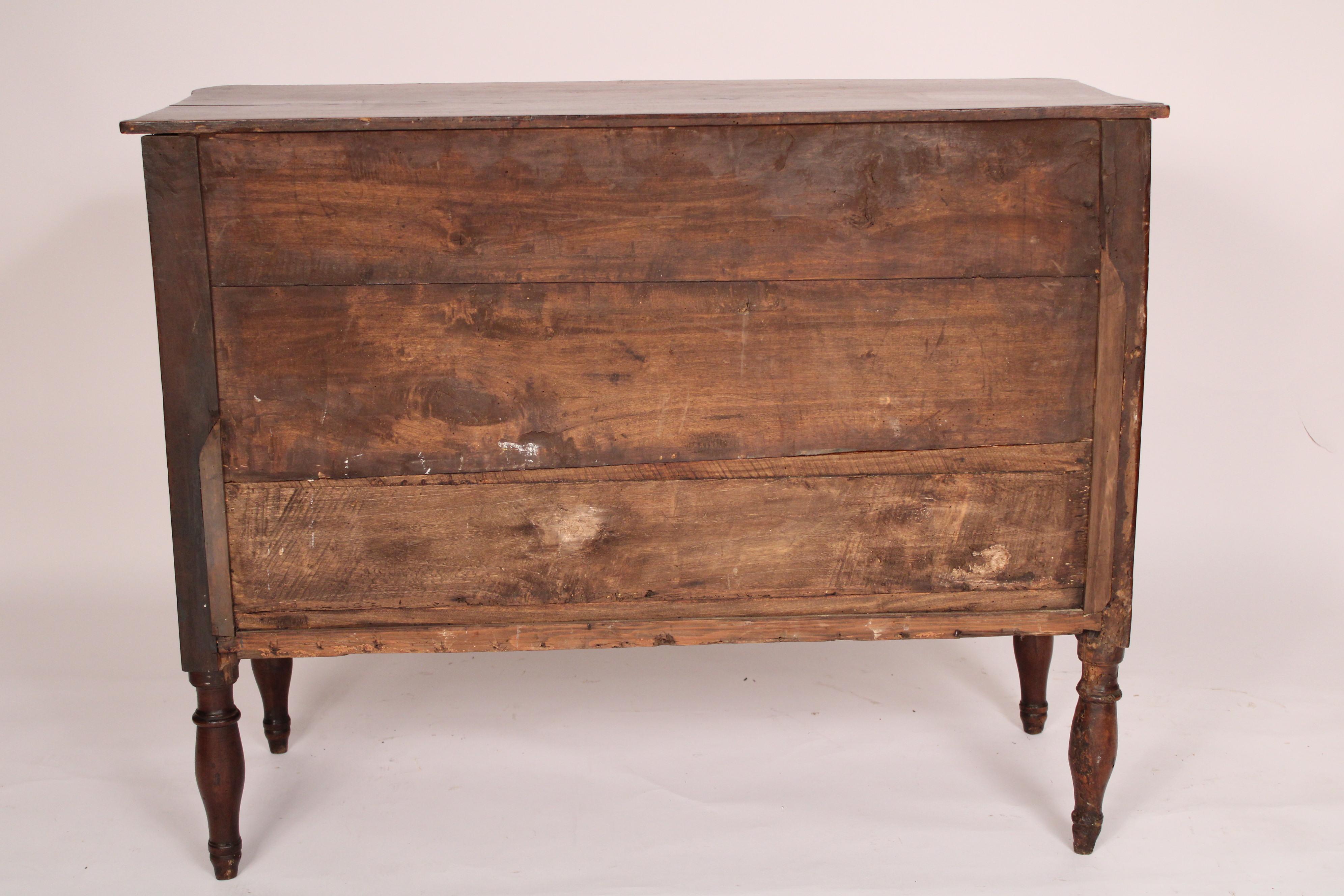 Antique Louis XVI Style Walnut Chest of Drawers For Sale 6