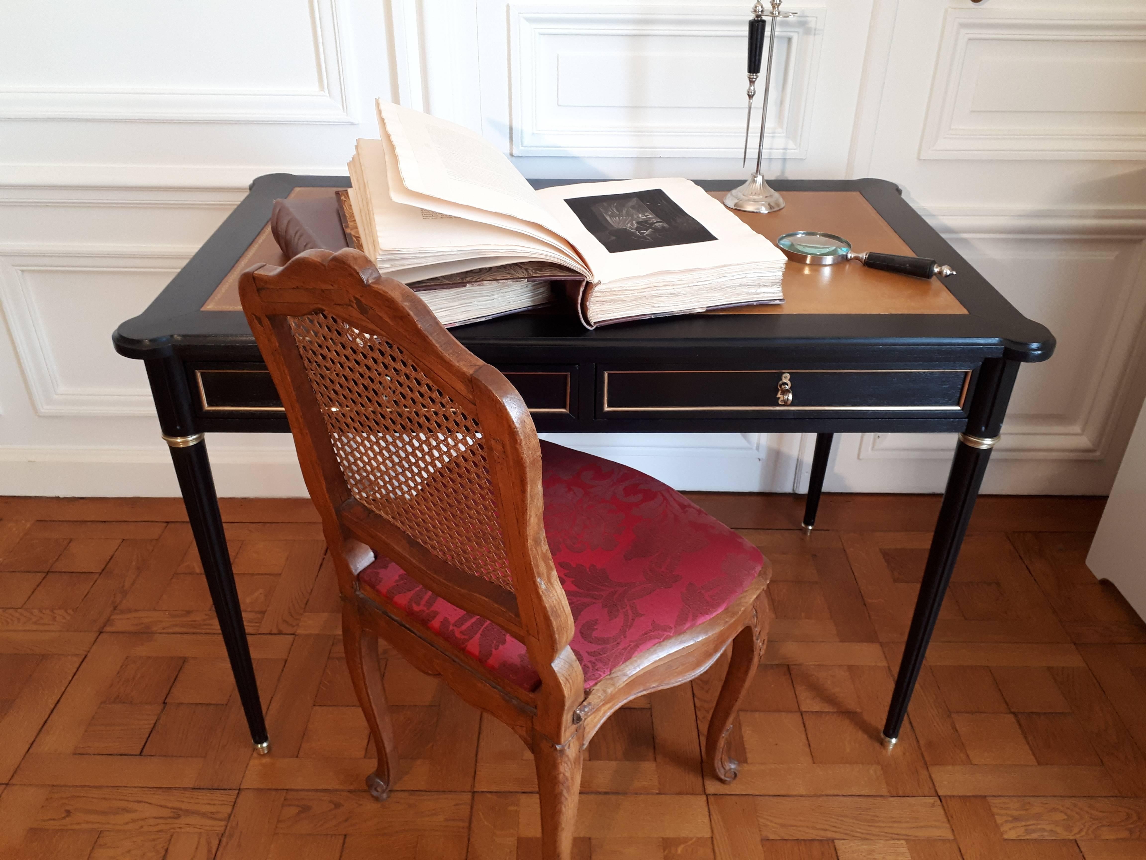 Antique Louis XVI Style Writing Desk Bureau 7