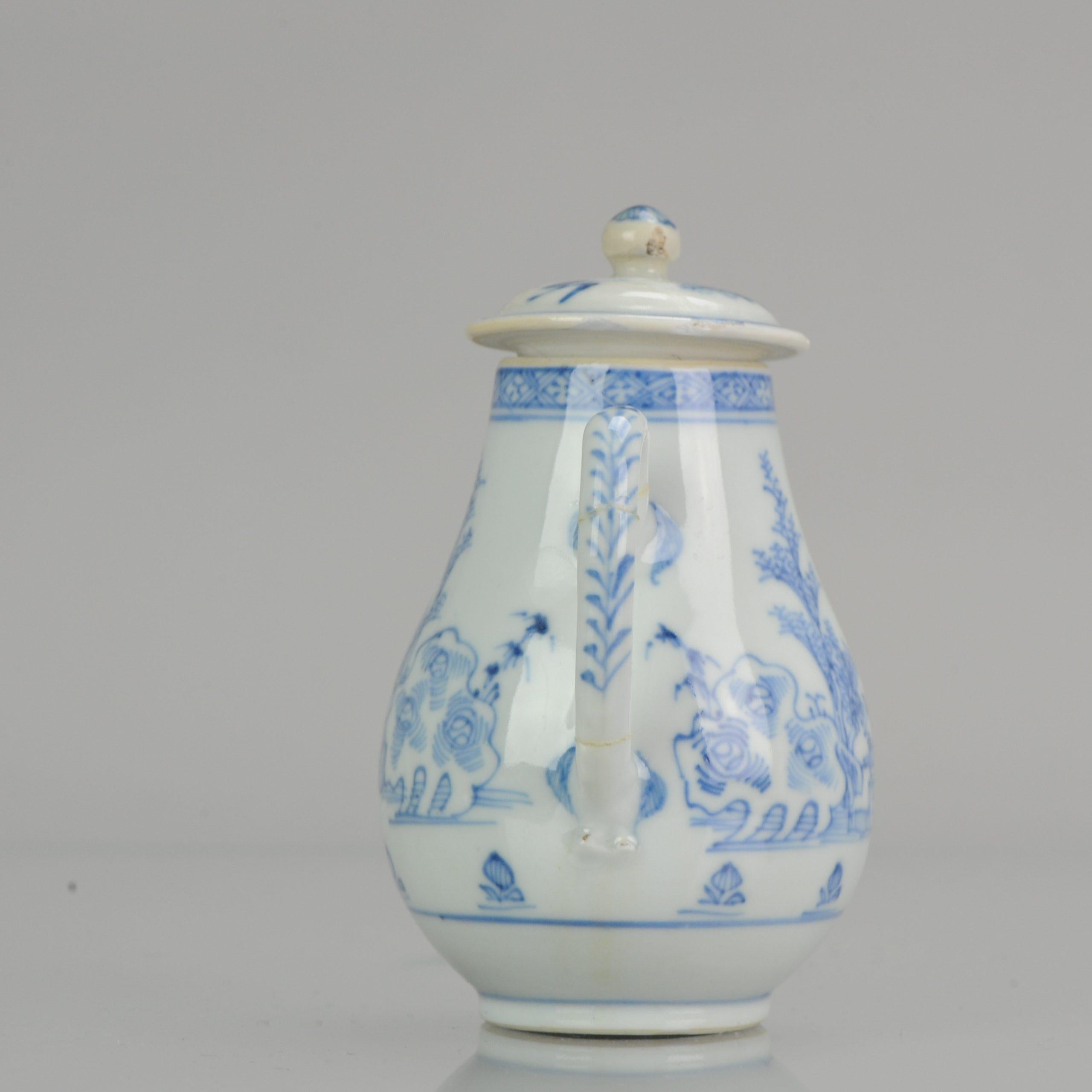 A rare and nicely painted jug.

Lid is a marriage

Additional information:
Material: Porcelain & Pottery
Region of Origin: China
Period: 18th century Qing (1661 - 1912)
Condition: Overall Condition Lid restored and with some chips. Jug Restored