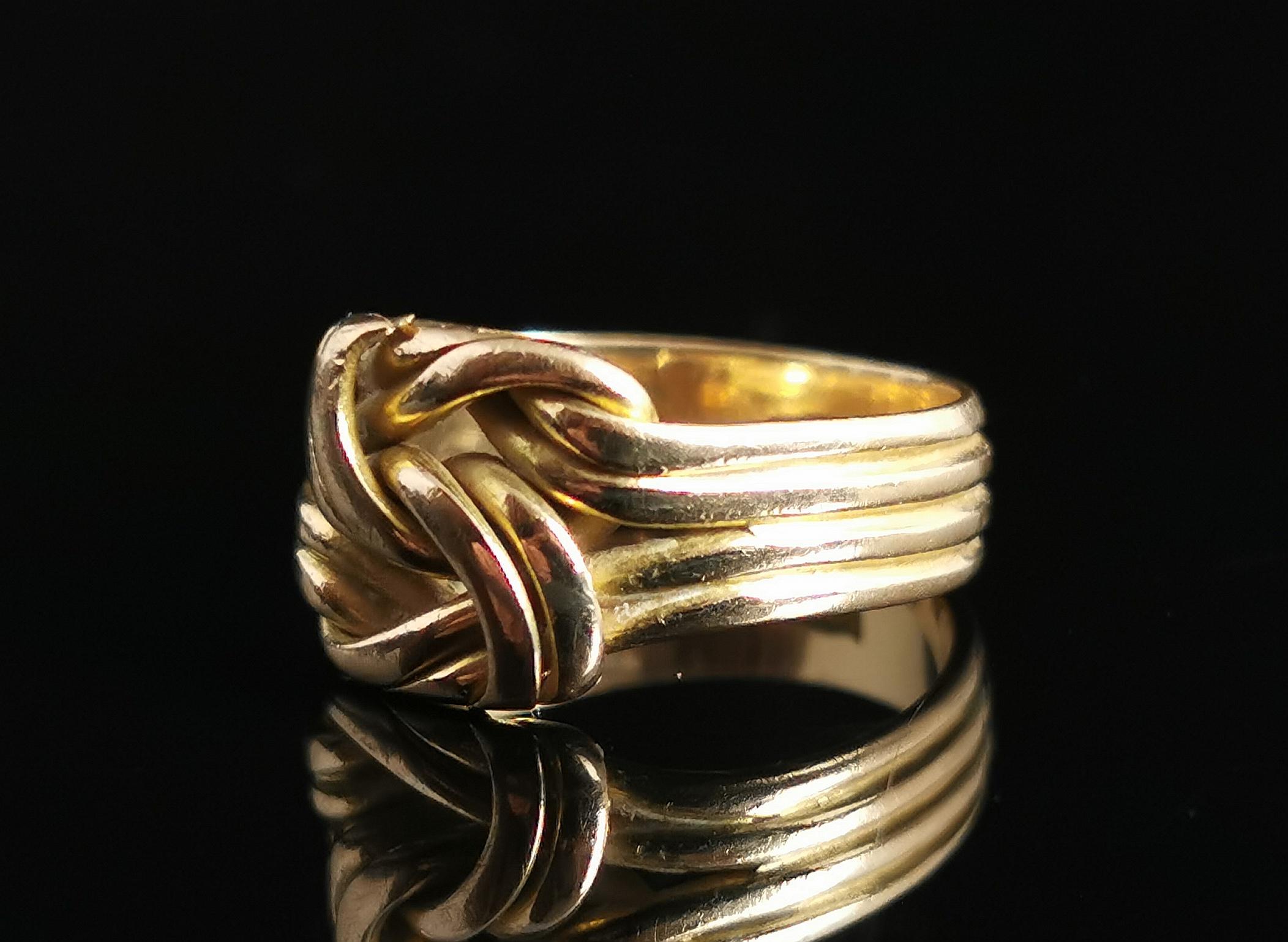 lovers gold ring