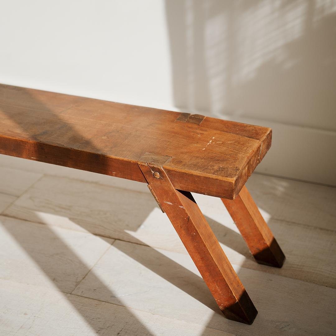 Américain Banc bas antique en vente