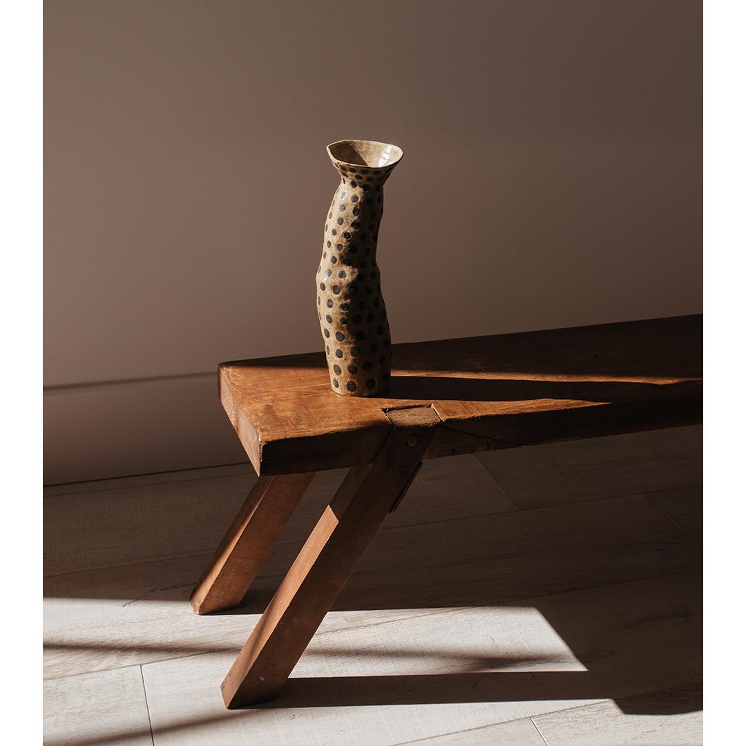 Banc bas antique État moyen - En vente à Dallas, TX