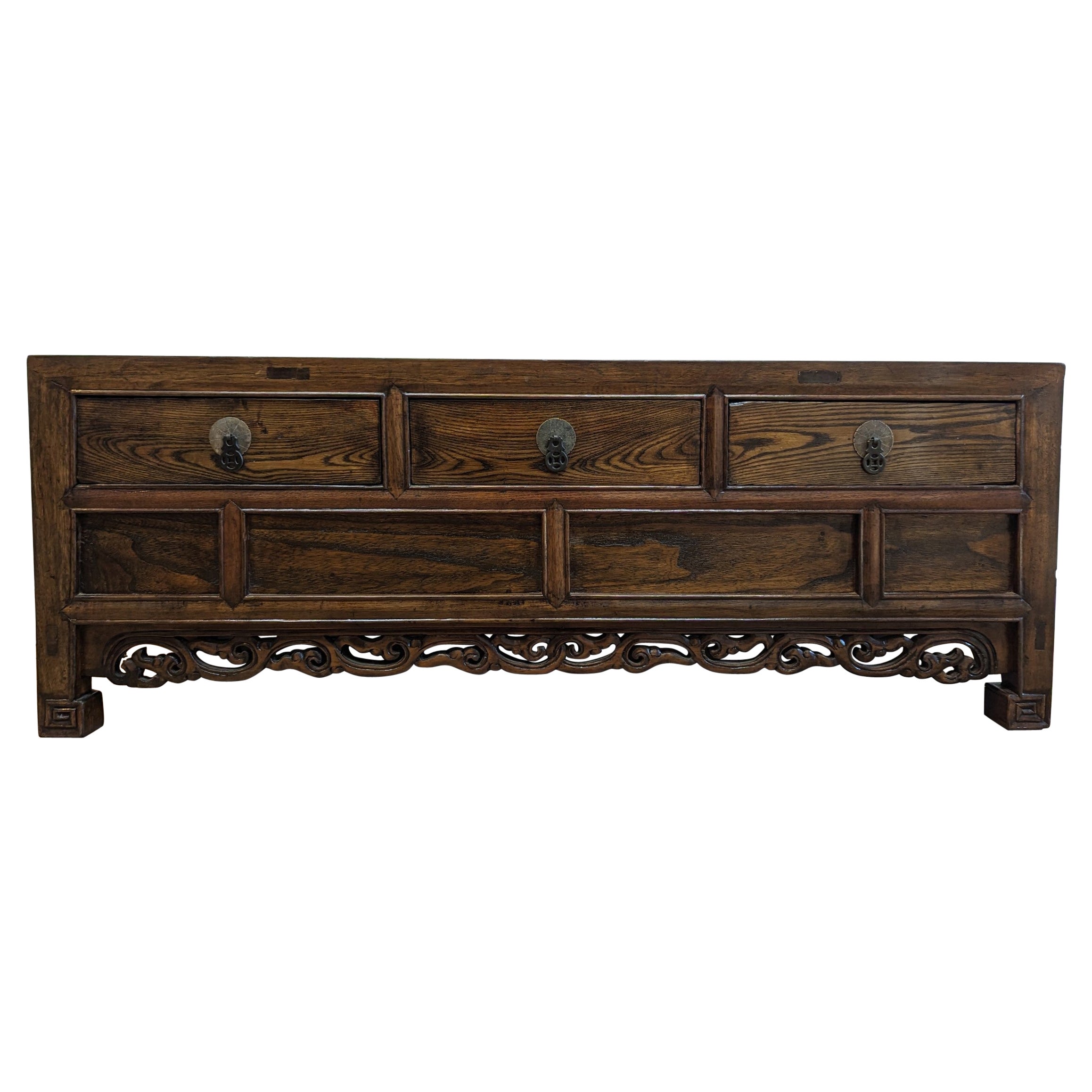 Antique Low Table Coffer
