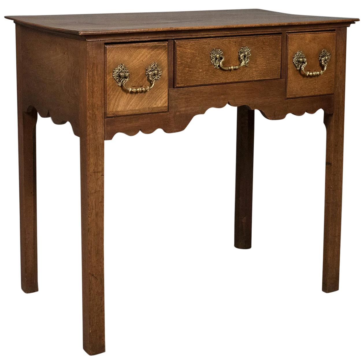Antique Lowboy, Mahogany, English, Victorian Side Table, circa 1900 For Sale