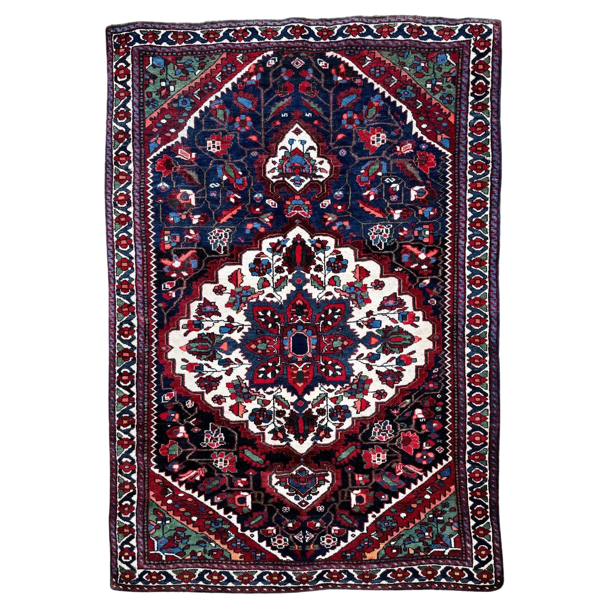 Antiker Luri-Teppich 2,09 m x 1,34 m, antik