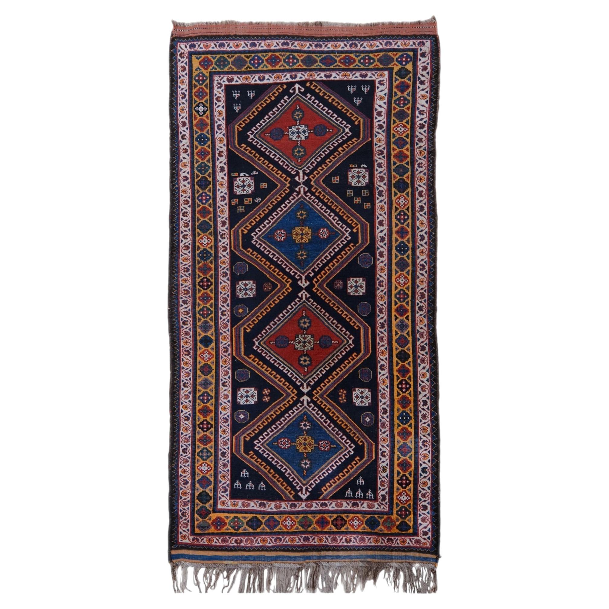 Antique Luri Rug - Late 19th Century For Sale