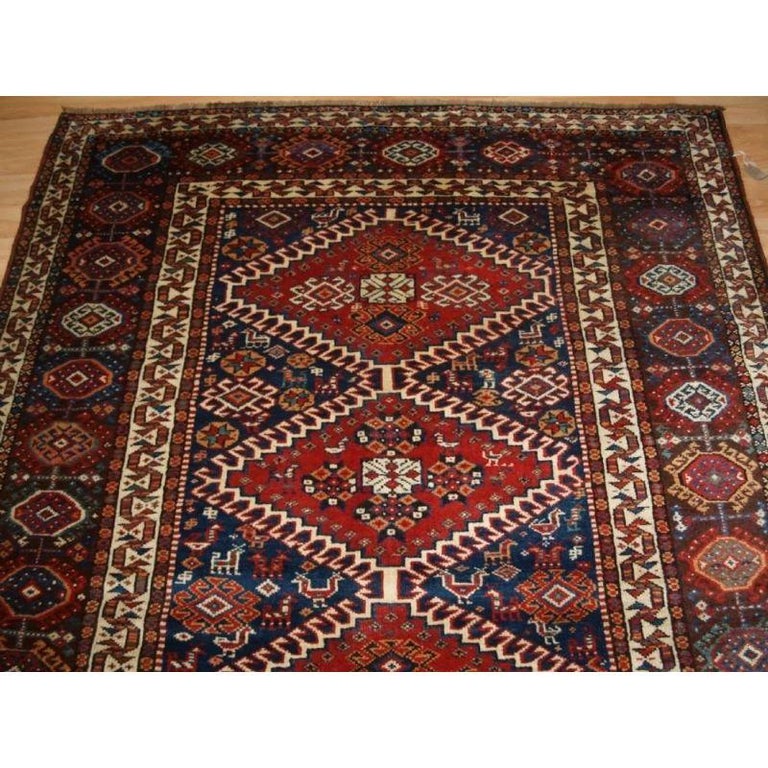 Luri Rugs Antique Luri Tribal Rug with Classic Design, circa 1900 For Sale at 1stDibs