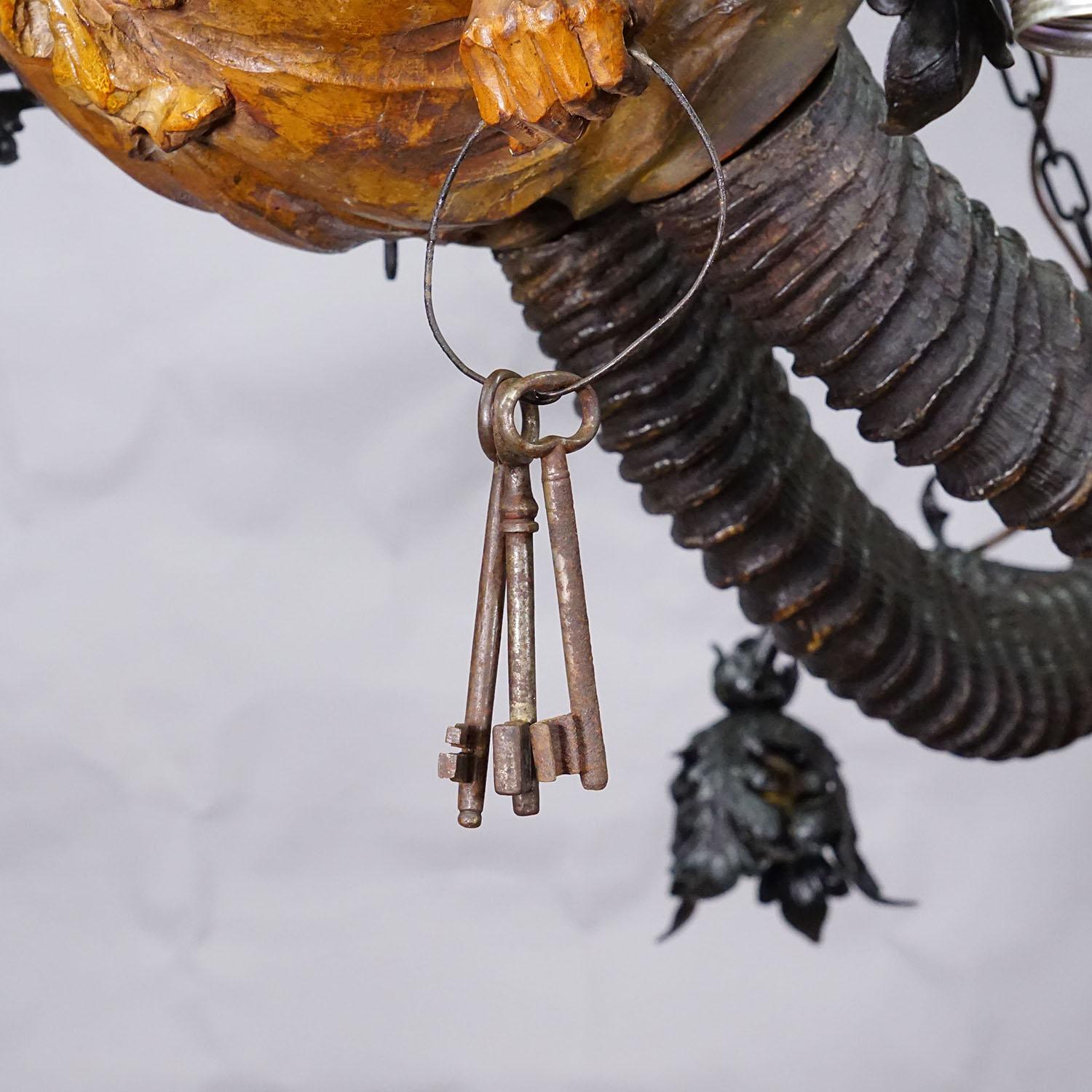 Inizio XX secolo Antico Lustermaennchen di un maestro di cantina, Germania 1920 in vendita