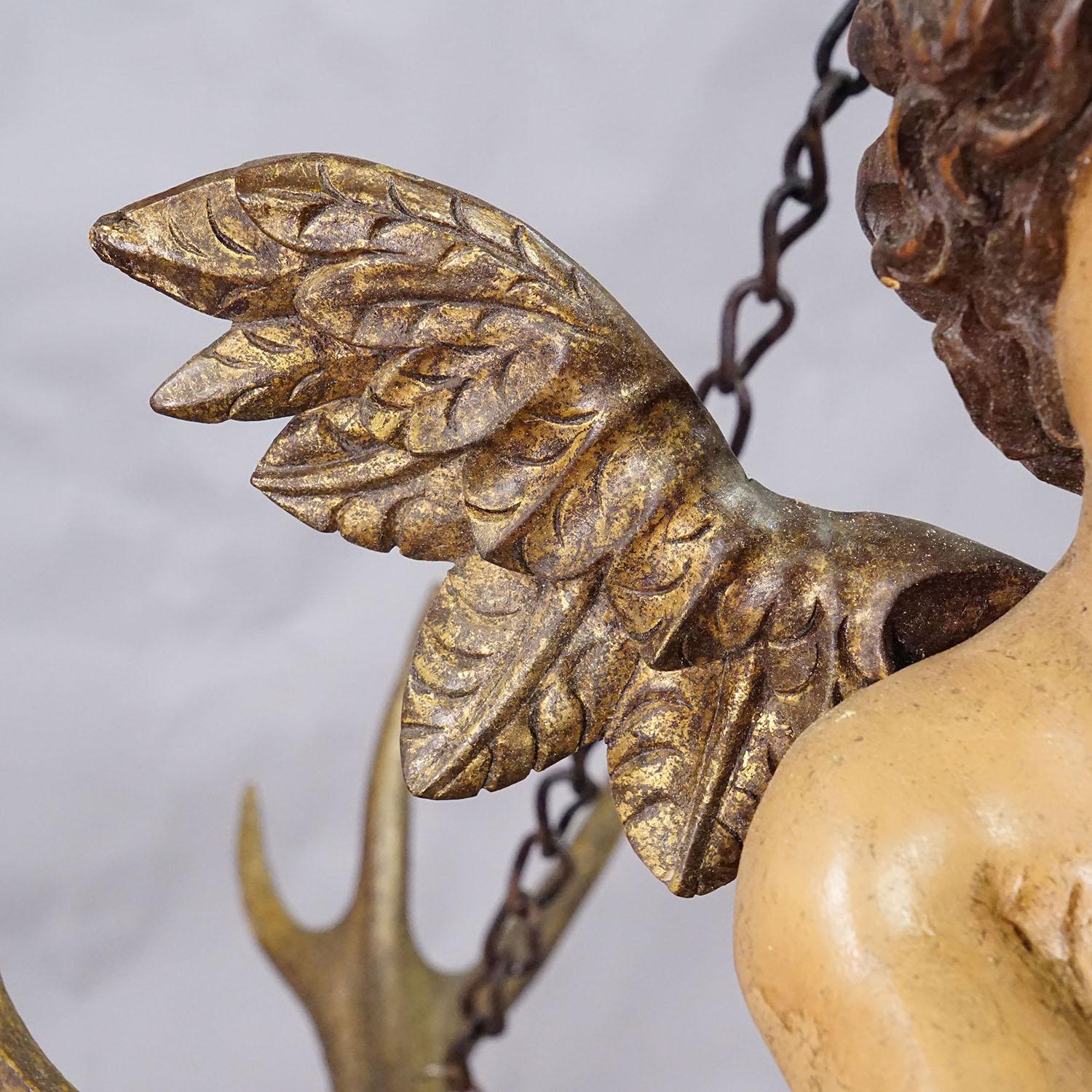 Tedesco Antico Angelo Lusterweibchen, Germania 1900 in vendita