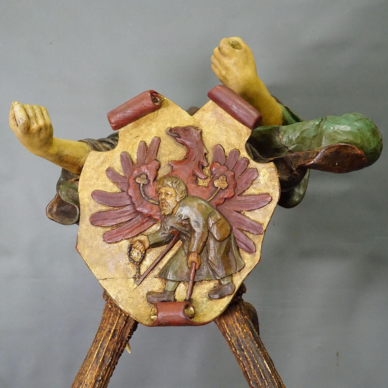 Antique Lusterweibchen Depicting Lucretia, Germany 1900 For Sale 2