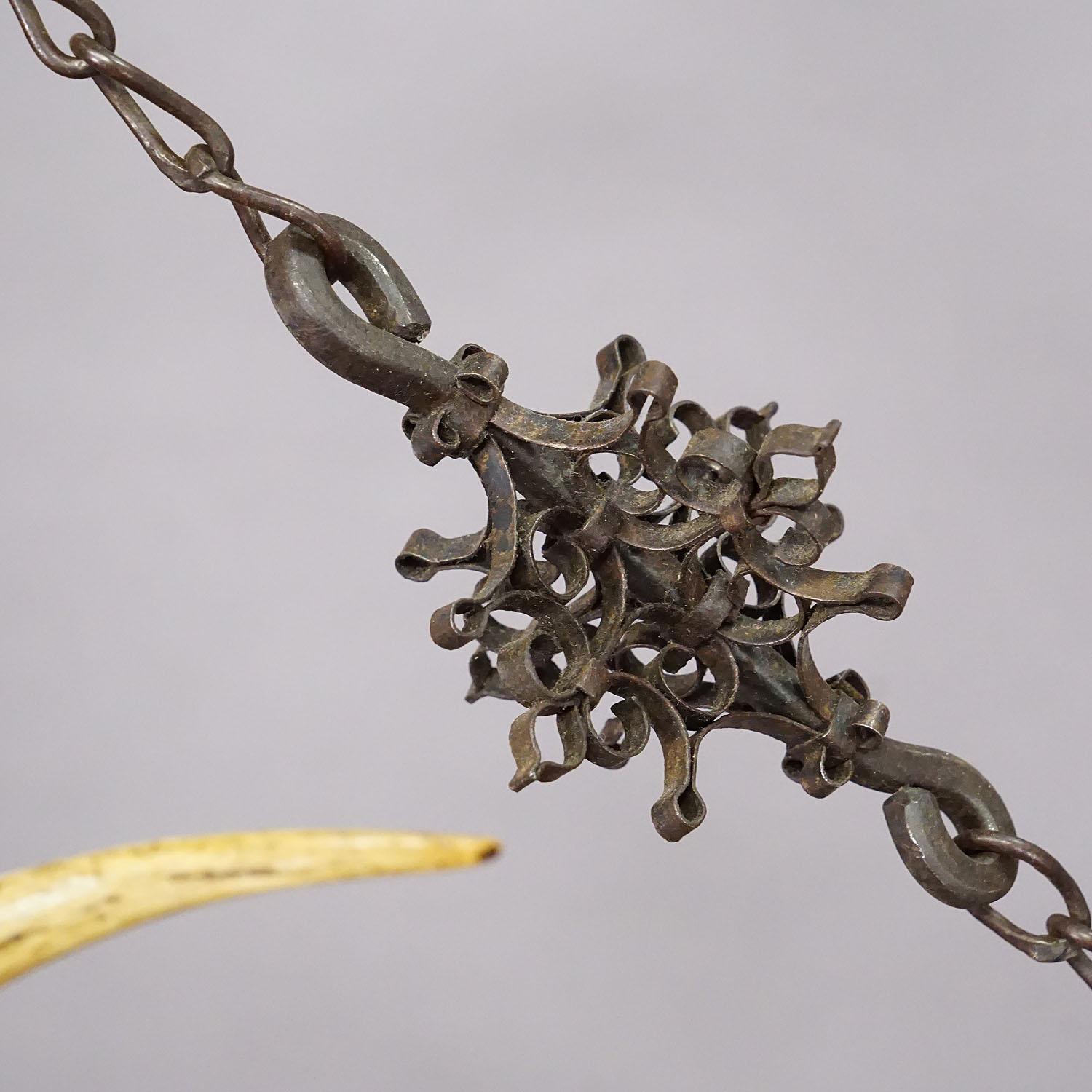 Antique Lusterweibchen of a Medieval Noble Lady ca. 1880s For Sale 3