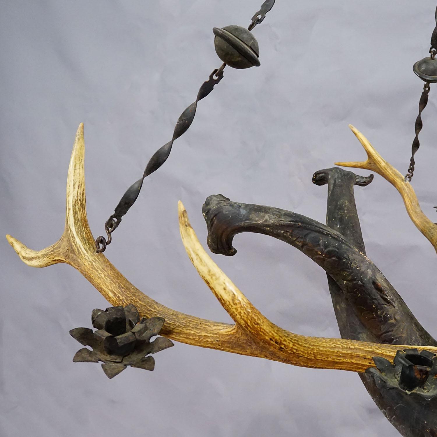 Antikes Lusterweibchen einer Meerjungfrau ca. 1880 (Volkskunst) im Angebot