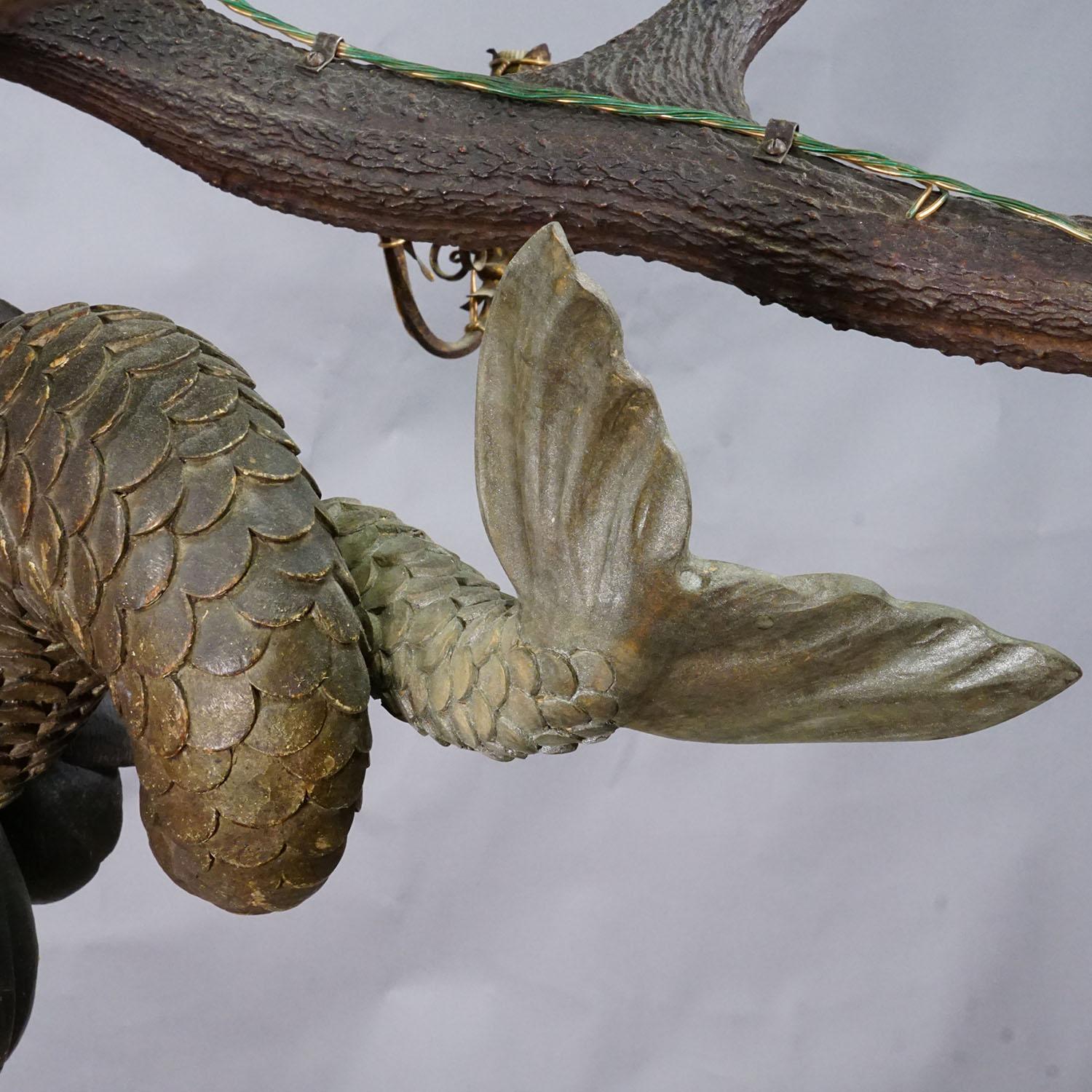 Antico Lusterweibchen di una sirena del 1900 ca. in vendita 3