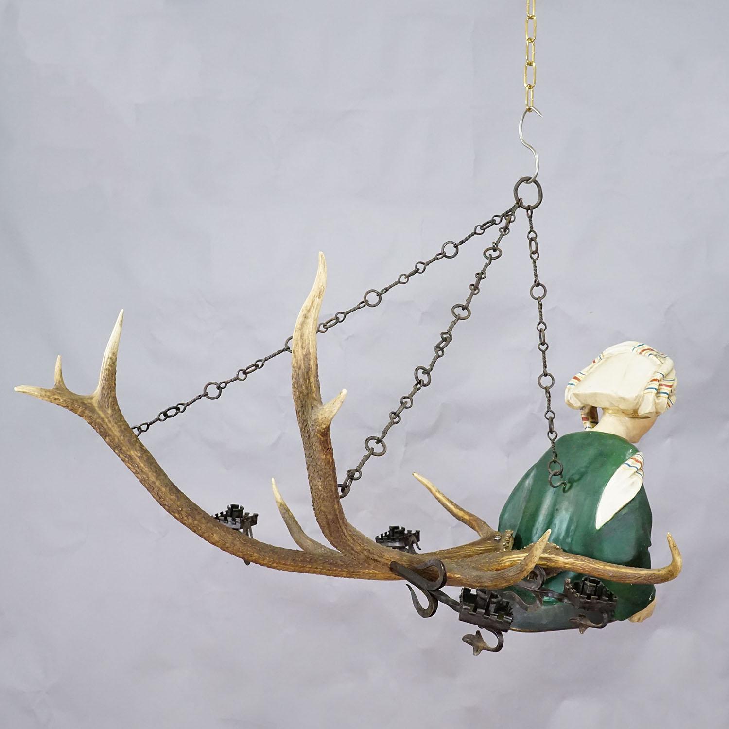 Antikes Lusterweibchen einer Patrizierin, Deutschland 1900 im Zustand „Gut“ im Angebot in Berghuelen, DE