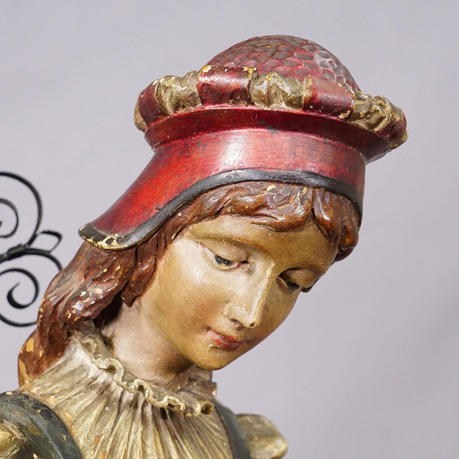 Antique Lusterweibchen of a Victorian Lady ca. 1900 For Sale 2