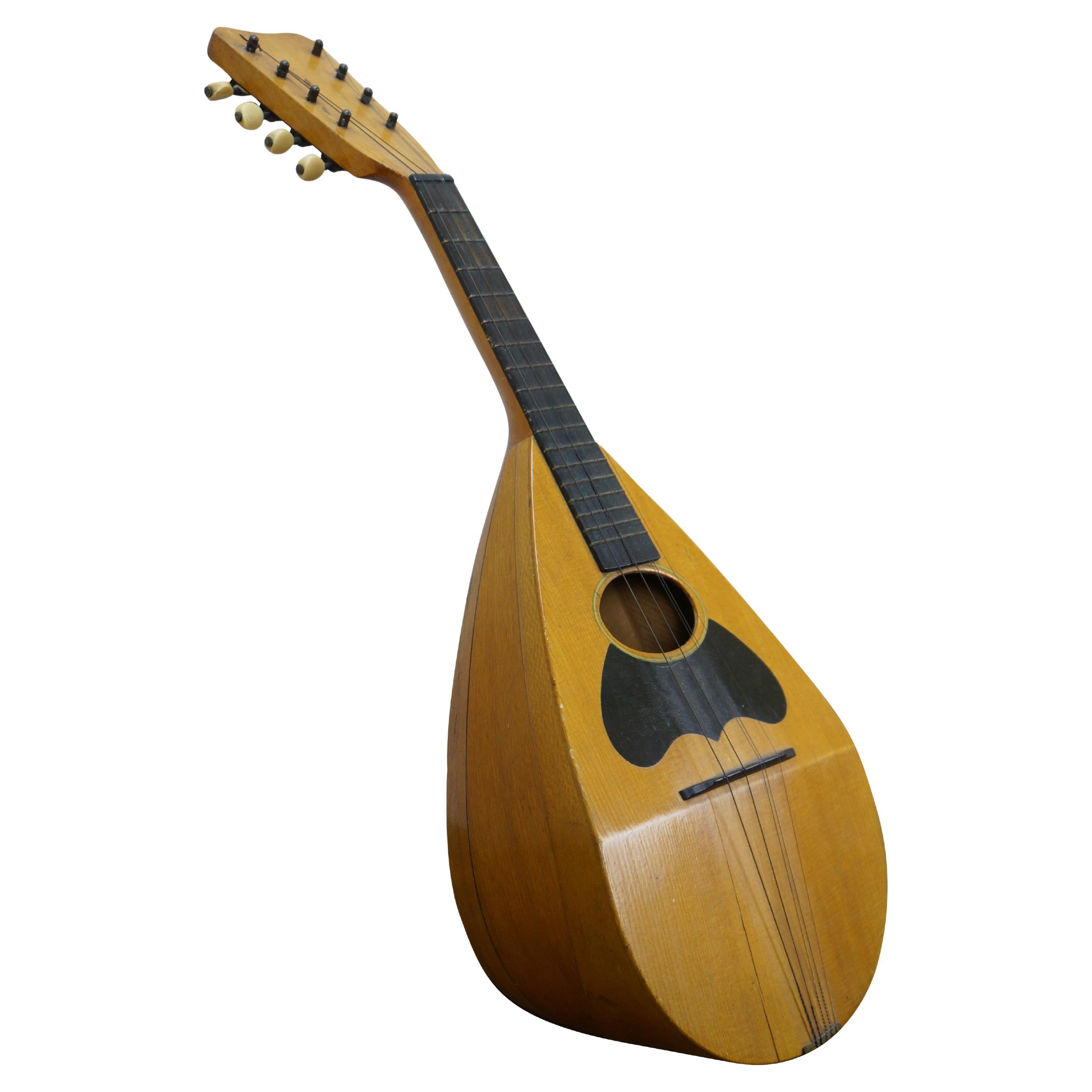 Mandolino antico con fondo a scodella in acero Lyon & Healy 24" in vendita
